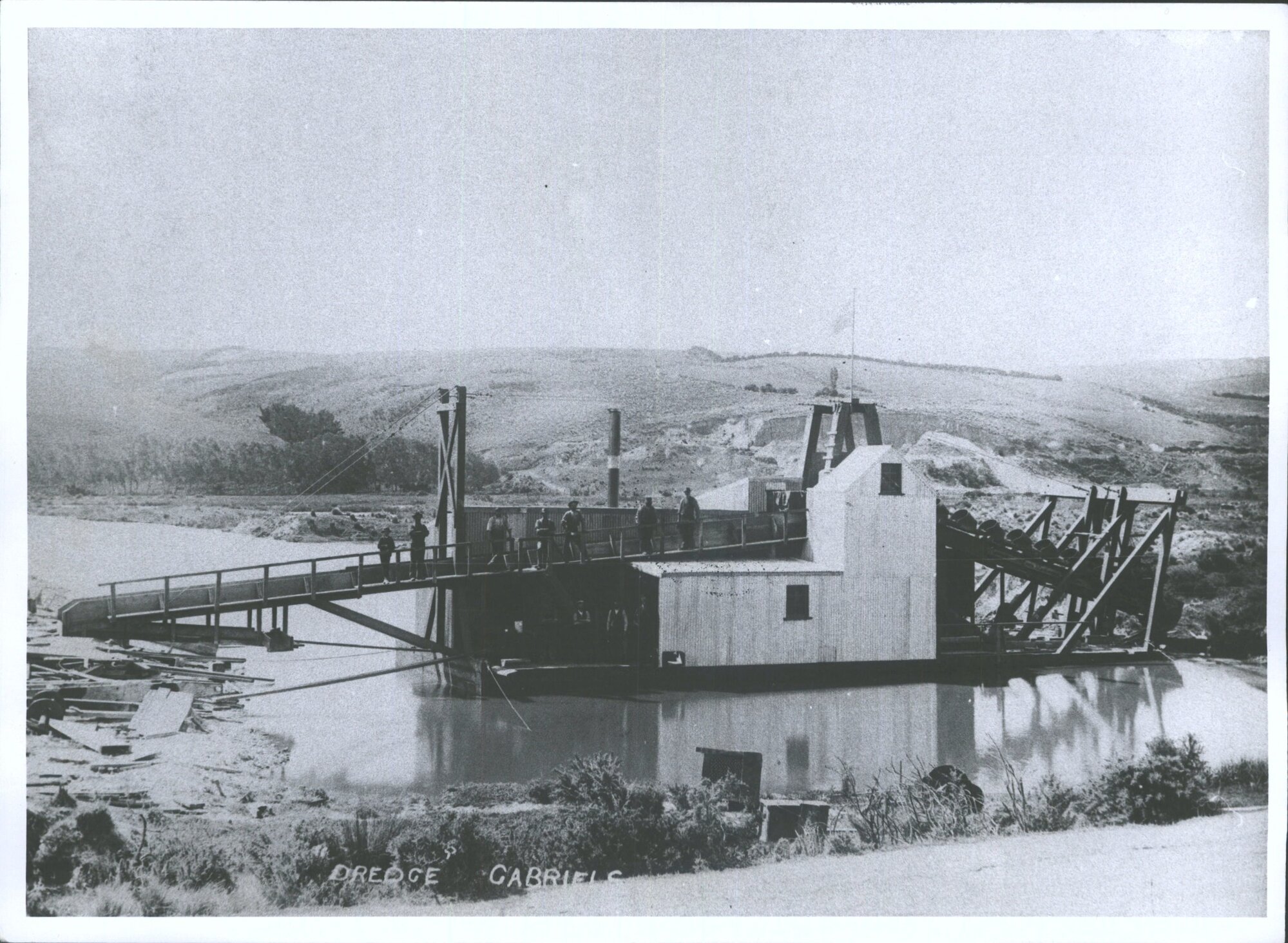 Gabriel's Dredge at Tuapeka Flat