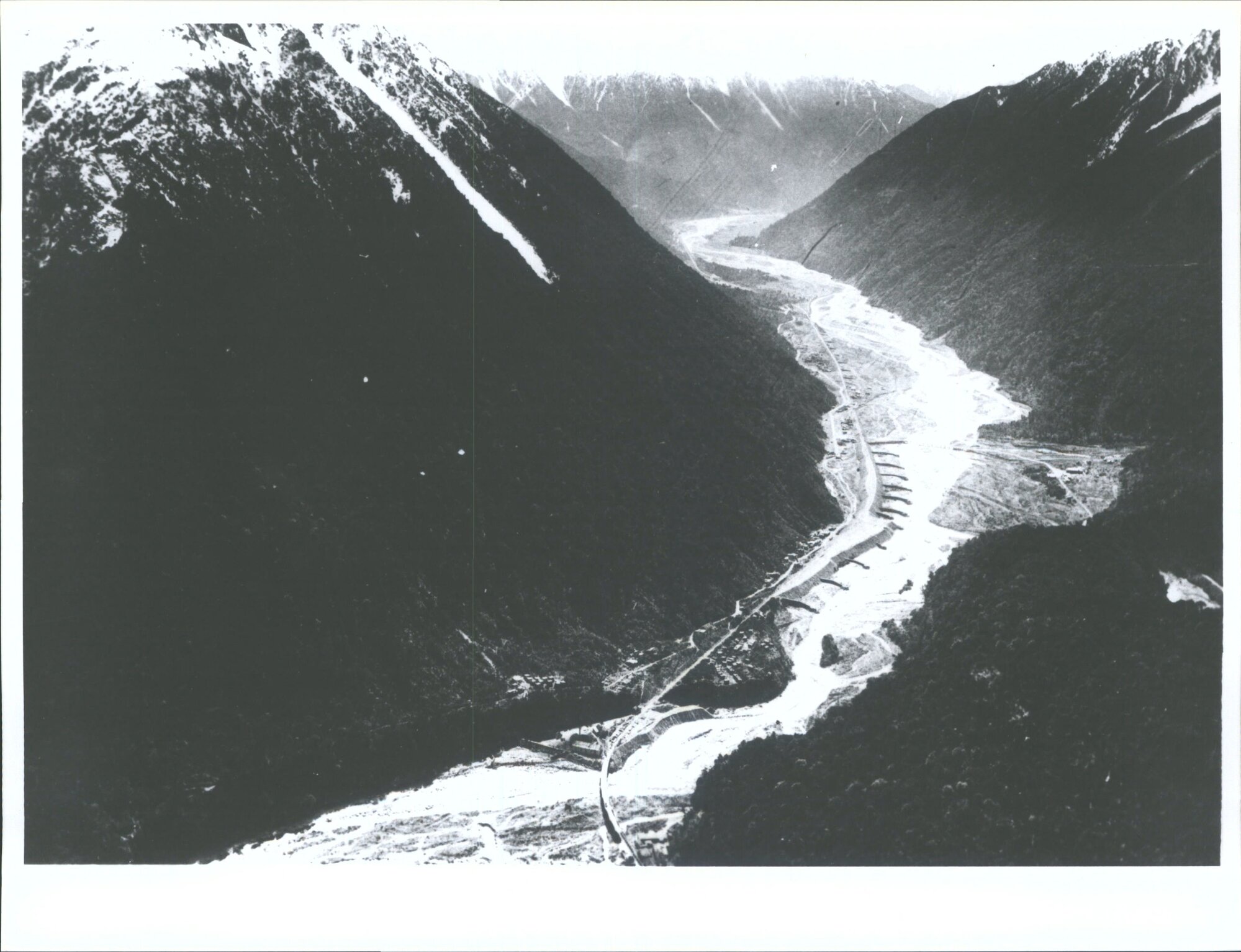 at West end of Tunnel