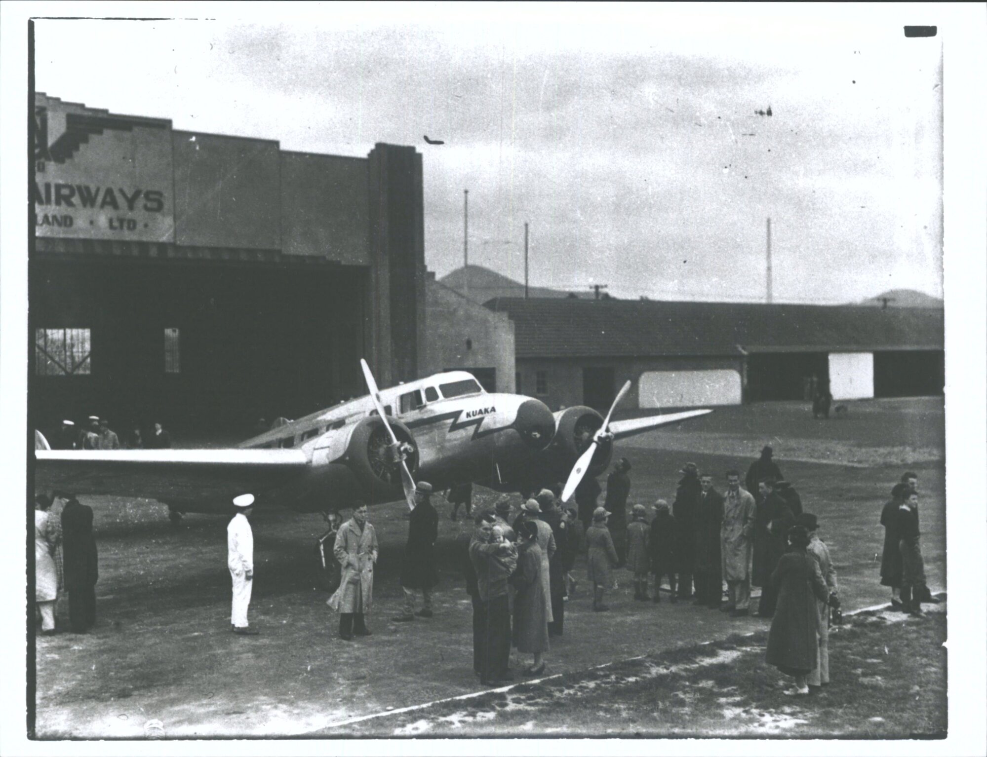 Lockheed Electra "Kuaka" at Taieri Aerodrome