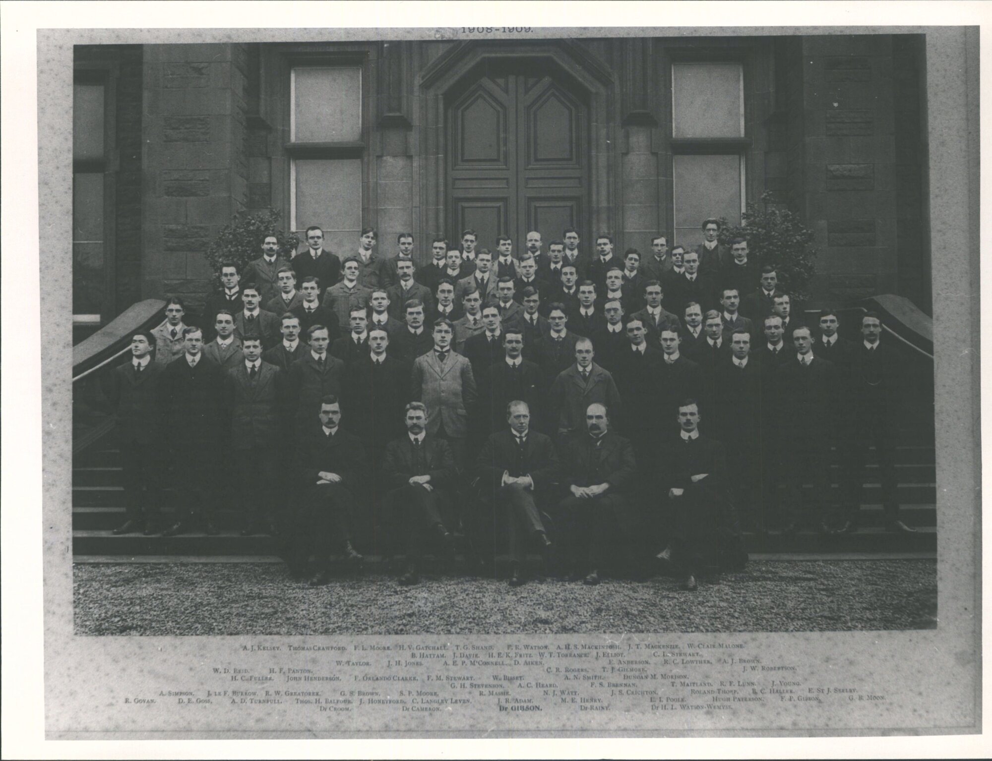 Winter Session 1908-1909