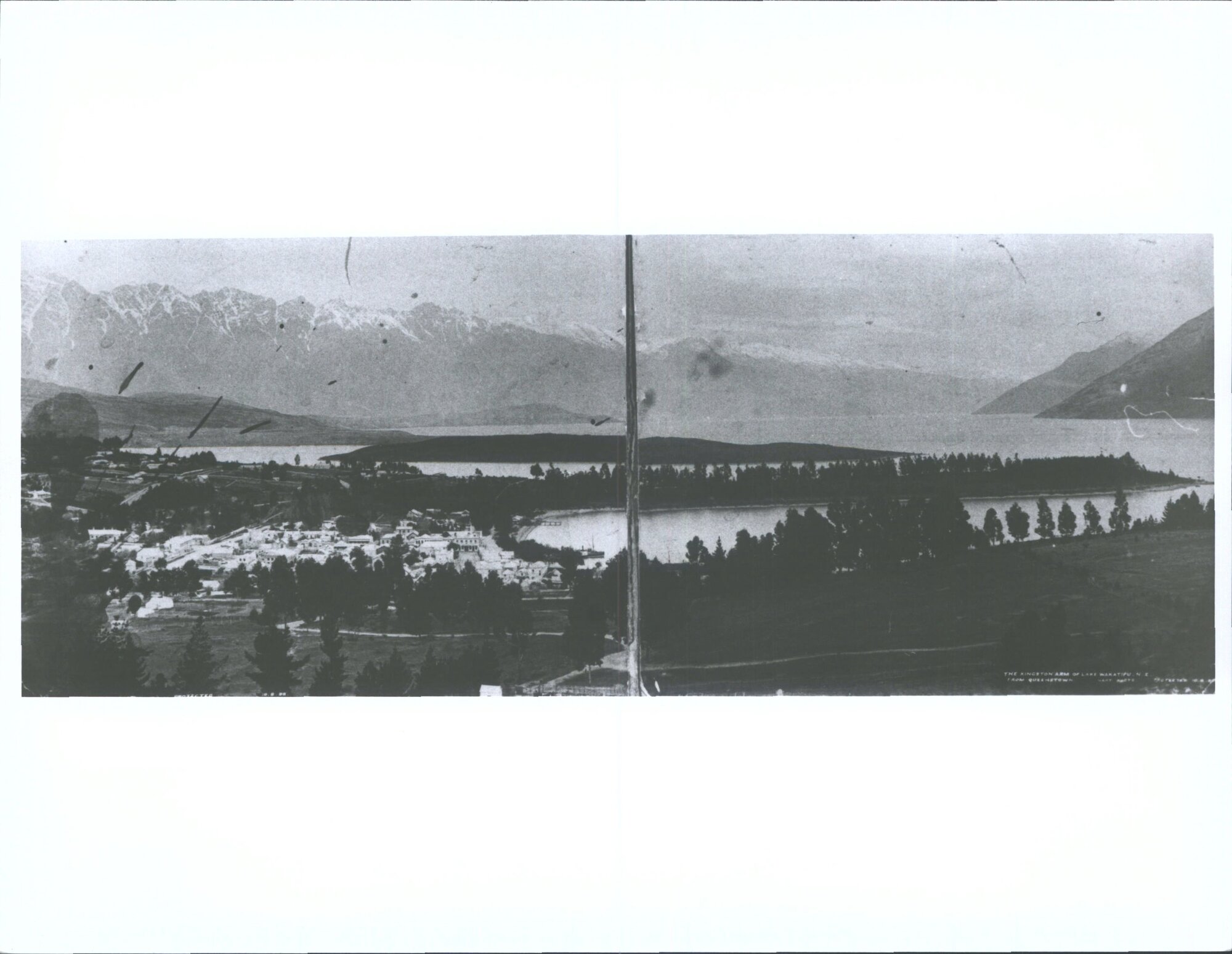 The Kingston Arm of Lake Wakatipu.