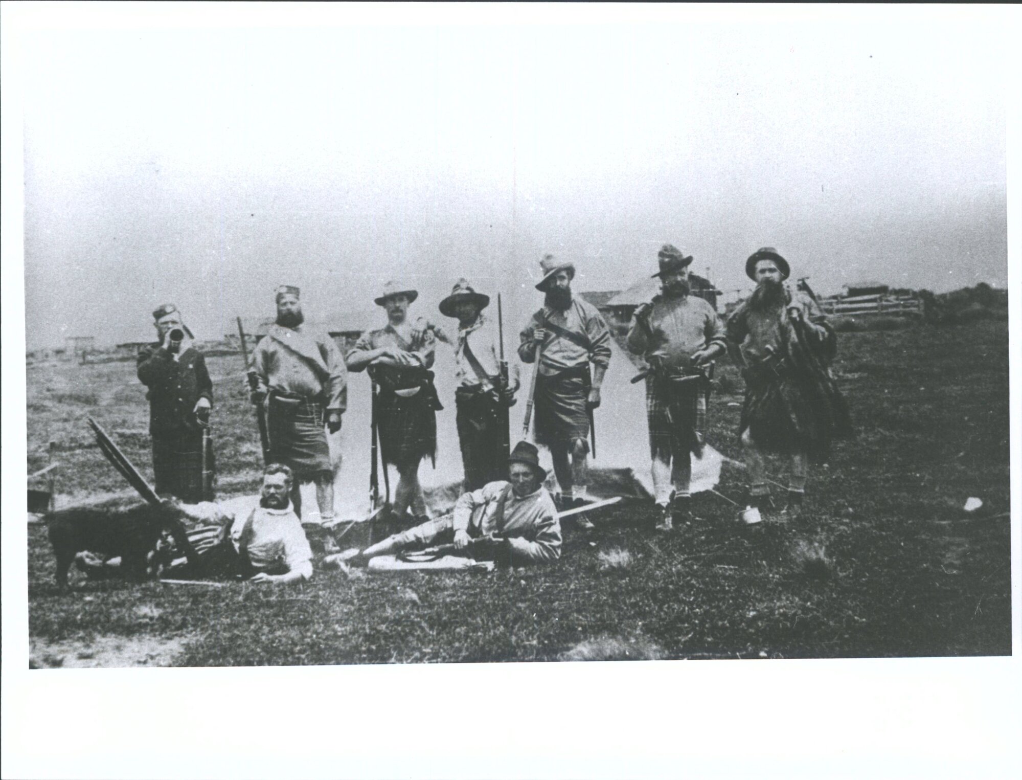 Constabulary, Waihi Redoubt, Taranaki