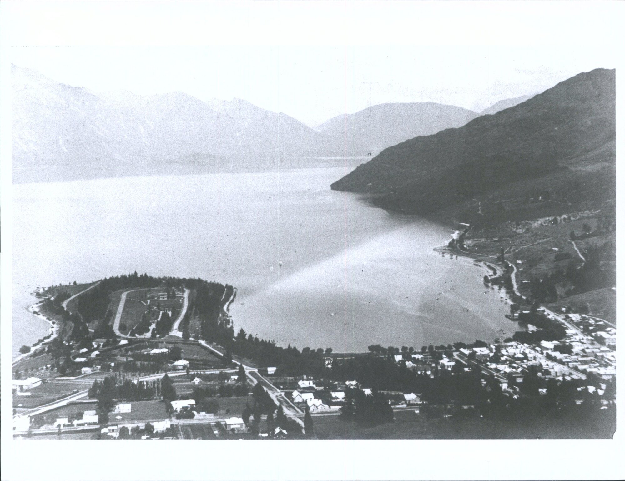 Queenstown from Queenstown Hall