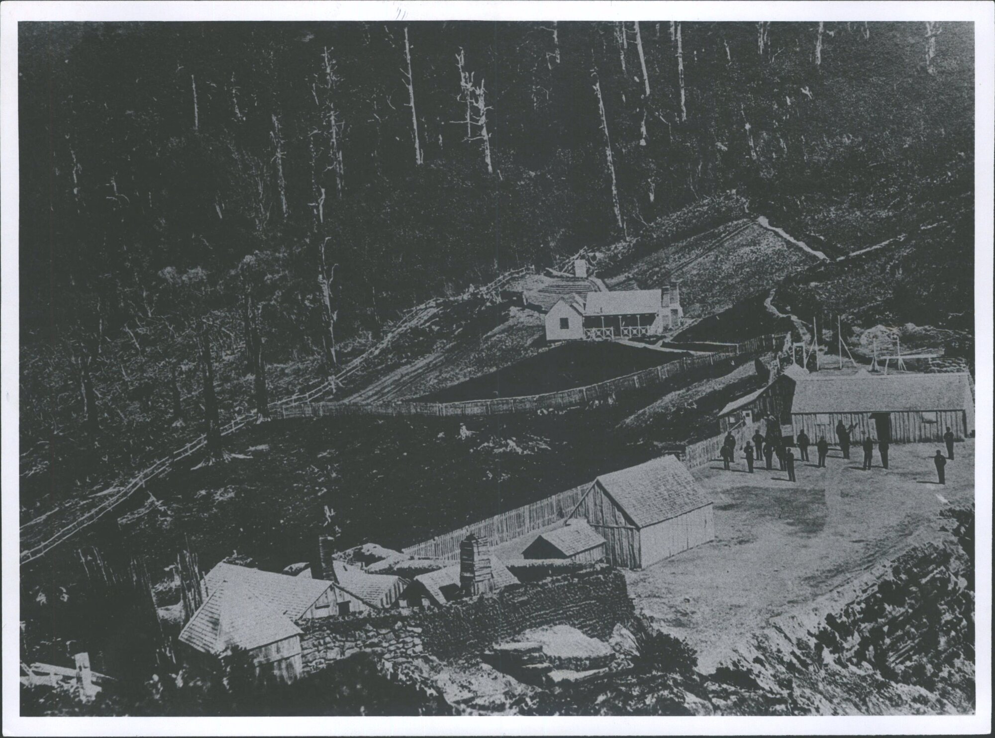 Gorings Redoubt - Armed constabulary camp at Waikaremoana