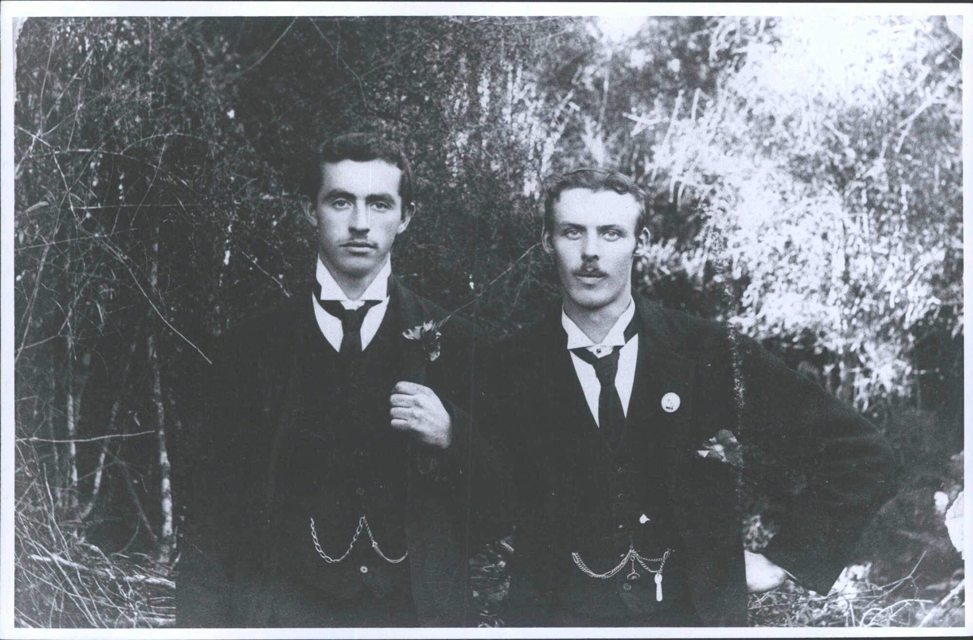 Frank Pope and Arthur Shirley