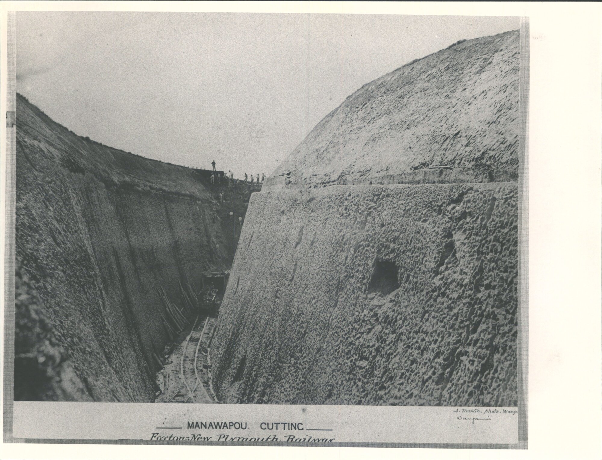 Manawapou cutting [construction]