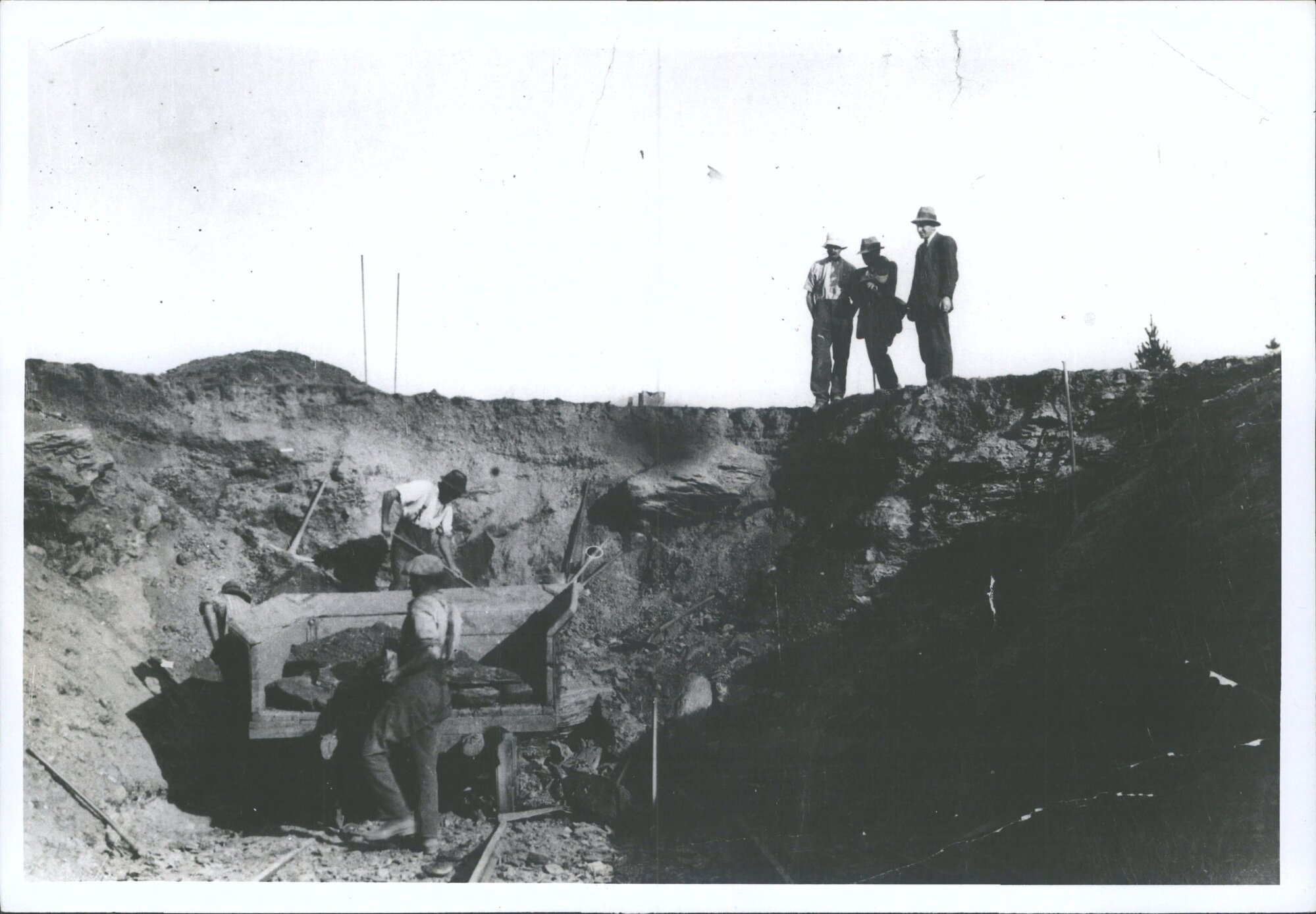 Roxburgh line near Miller's Flat