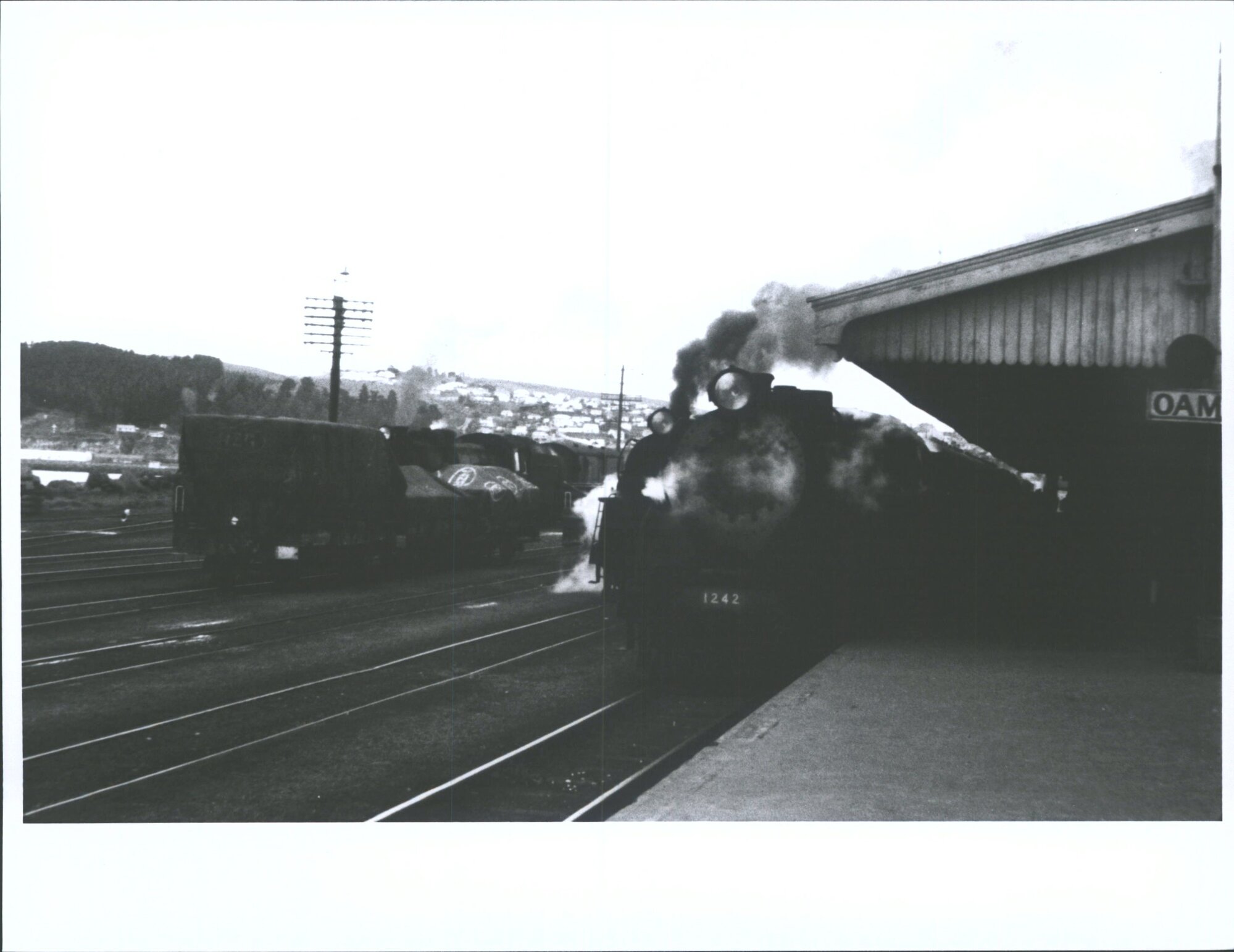 Ja locomotives at Oamaru Station