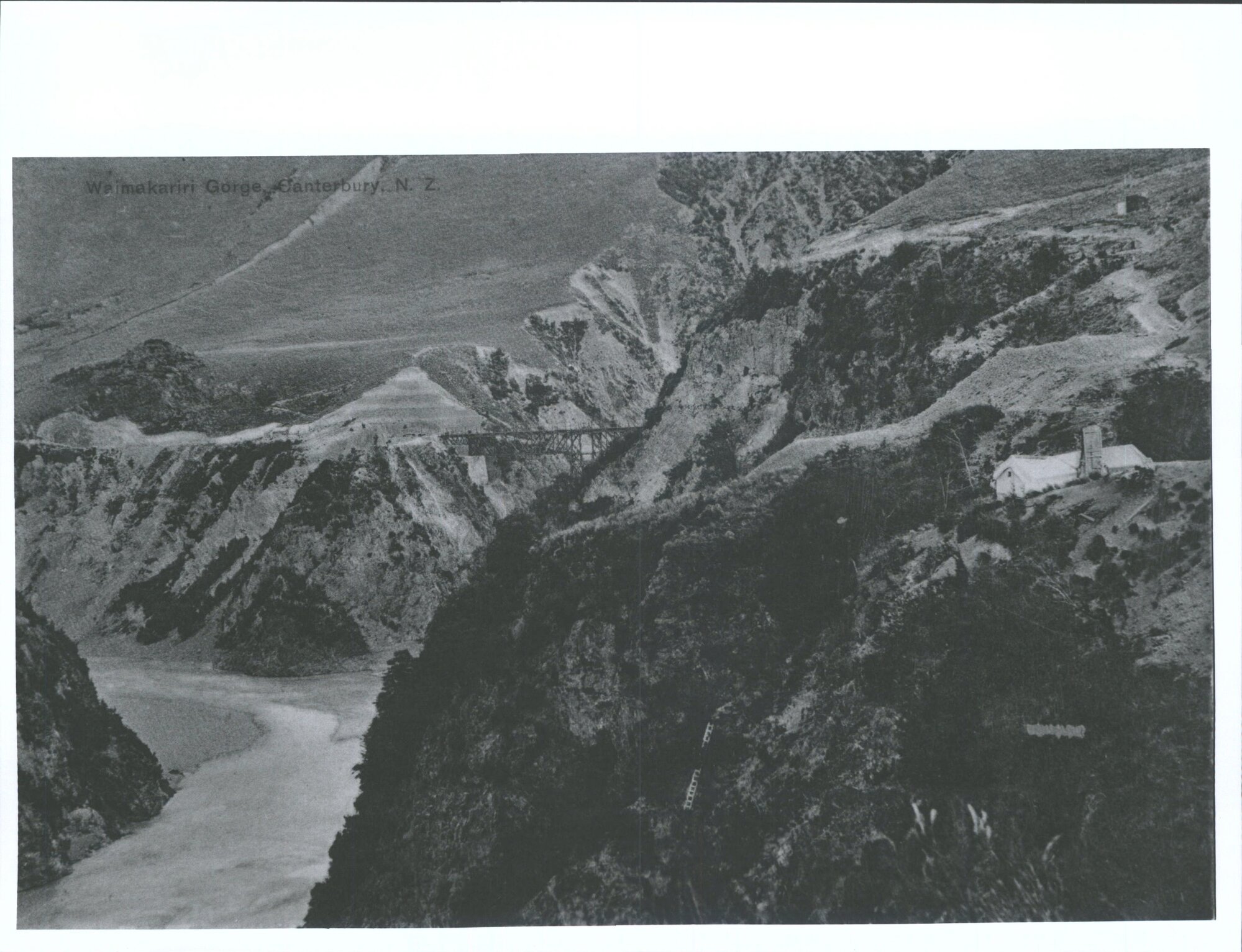 Waimakariri Gorge, Canterbury, N.Z.