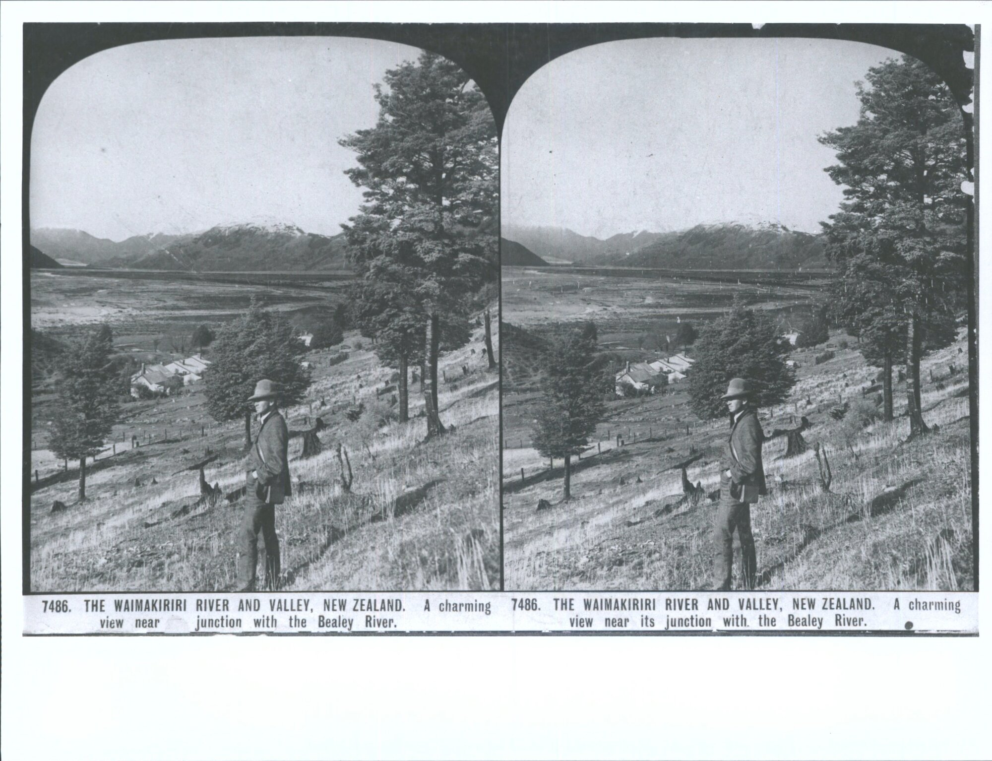 The Waimakiriri River and Valley, New Zealand