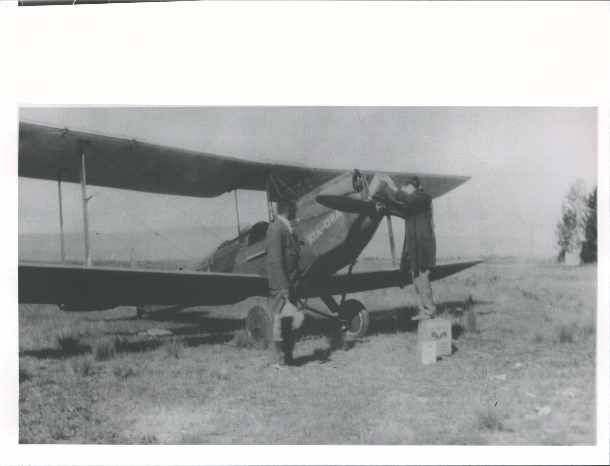 Oscar Garden on box - G.AASA "Kia Ora"