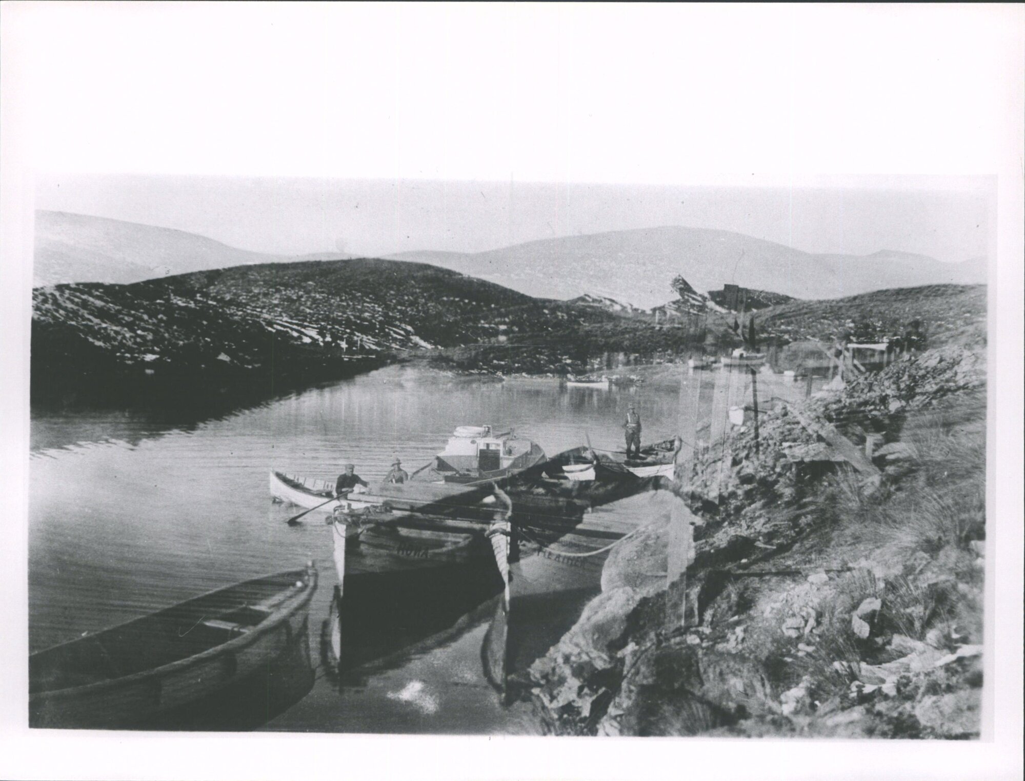 Waipori &amp; Mahinerangi Dam showing Gravel Ferry Heather &amp; Rona