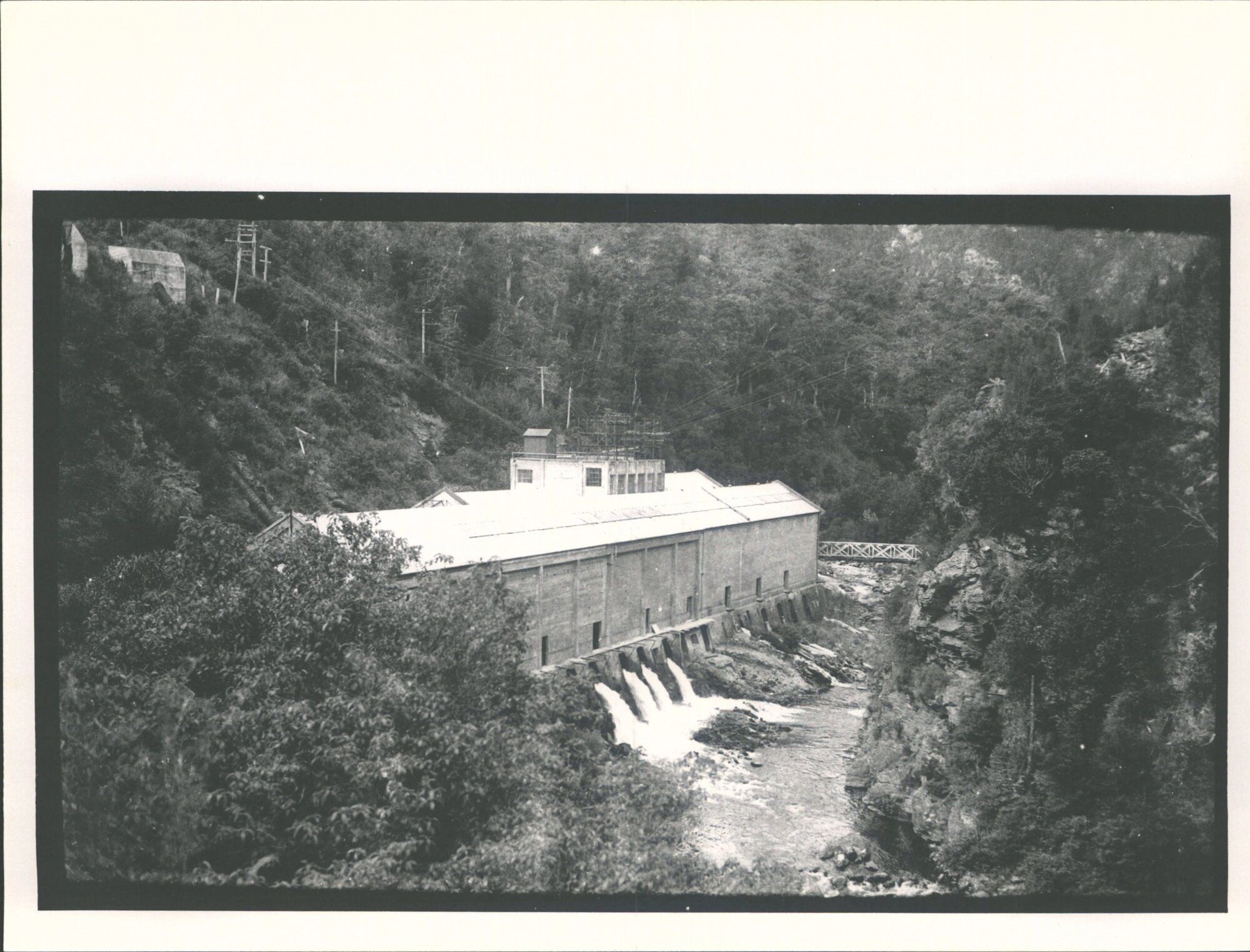 Waipori Falls Hydro Electric Power Scheme