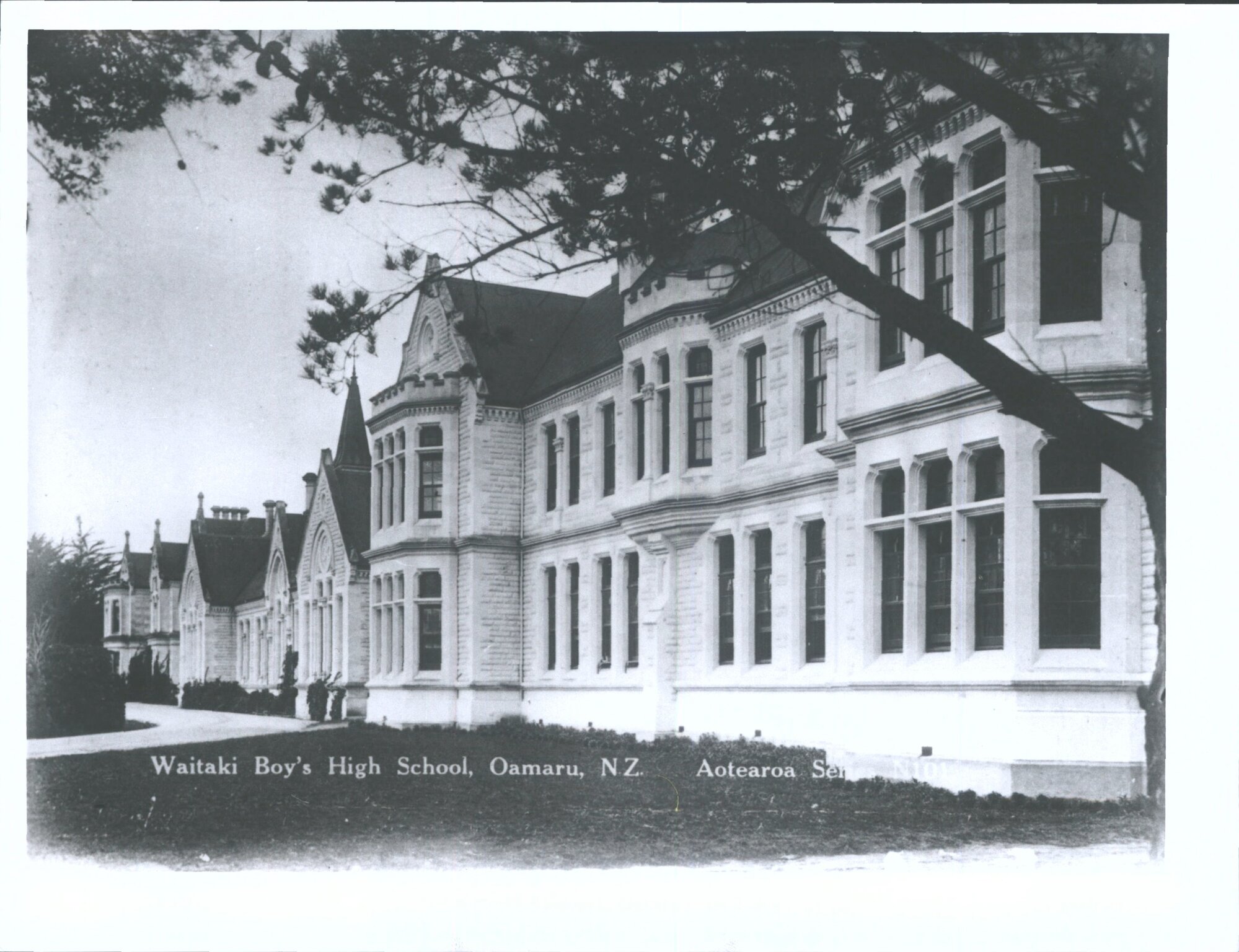 Waitaki Boy's High School, Oamaru, N.Z.