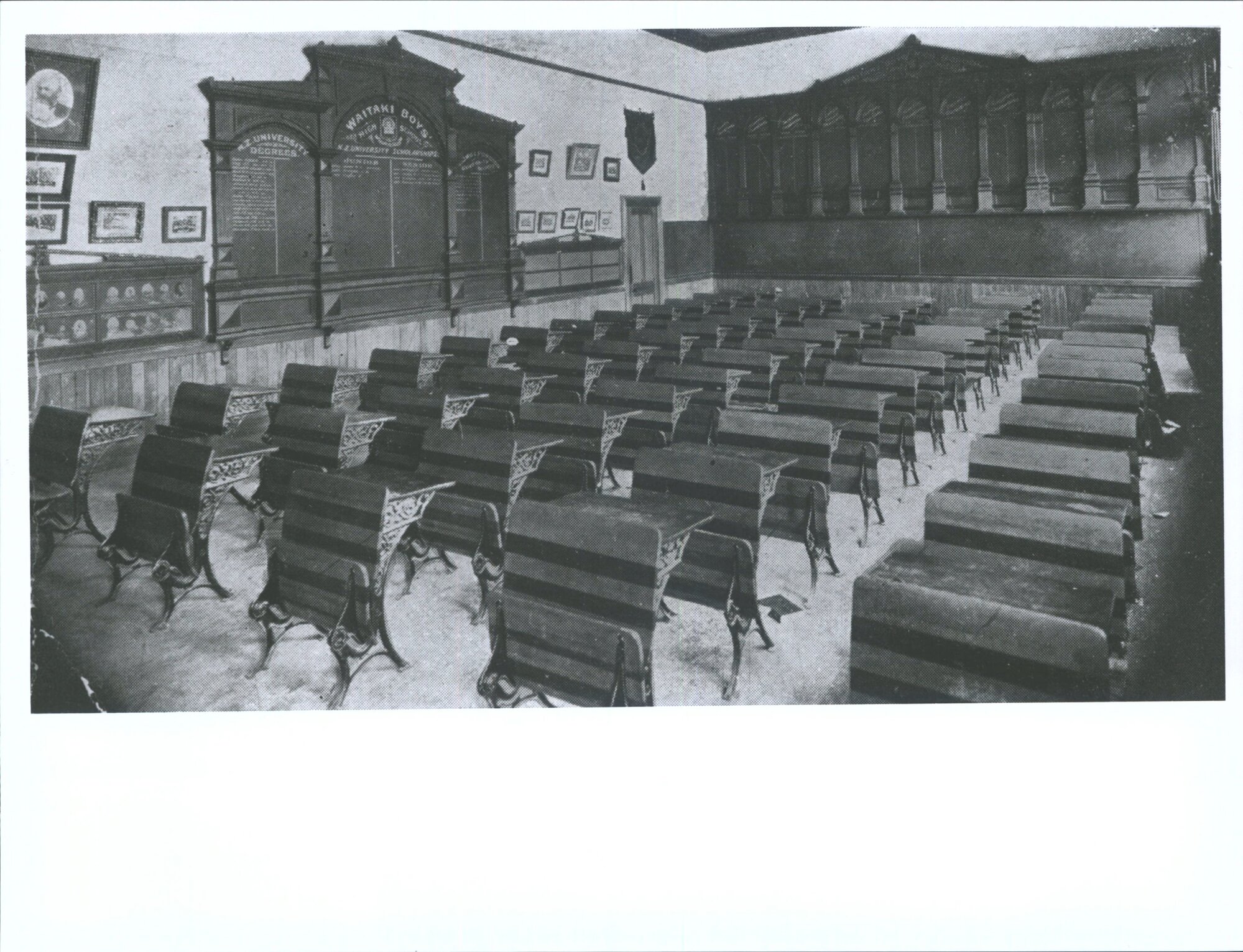 Waitaki High School Honours Board Room