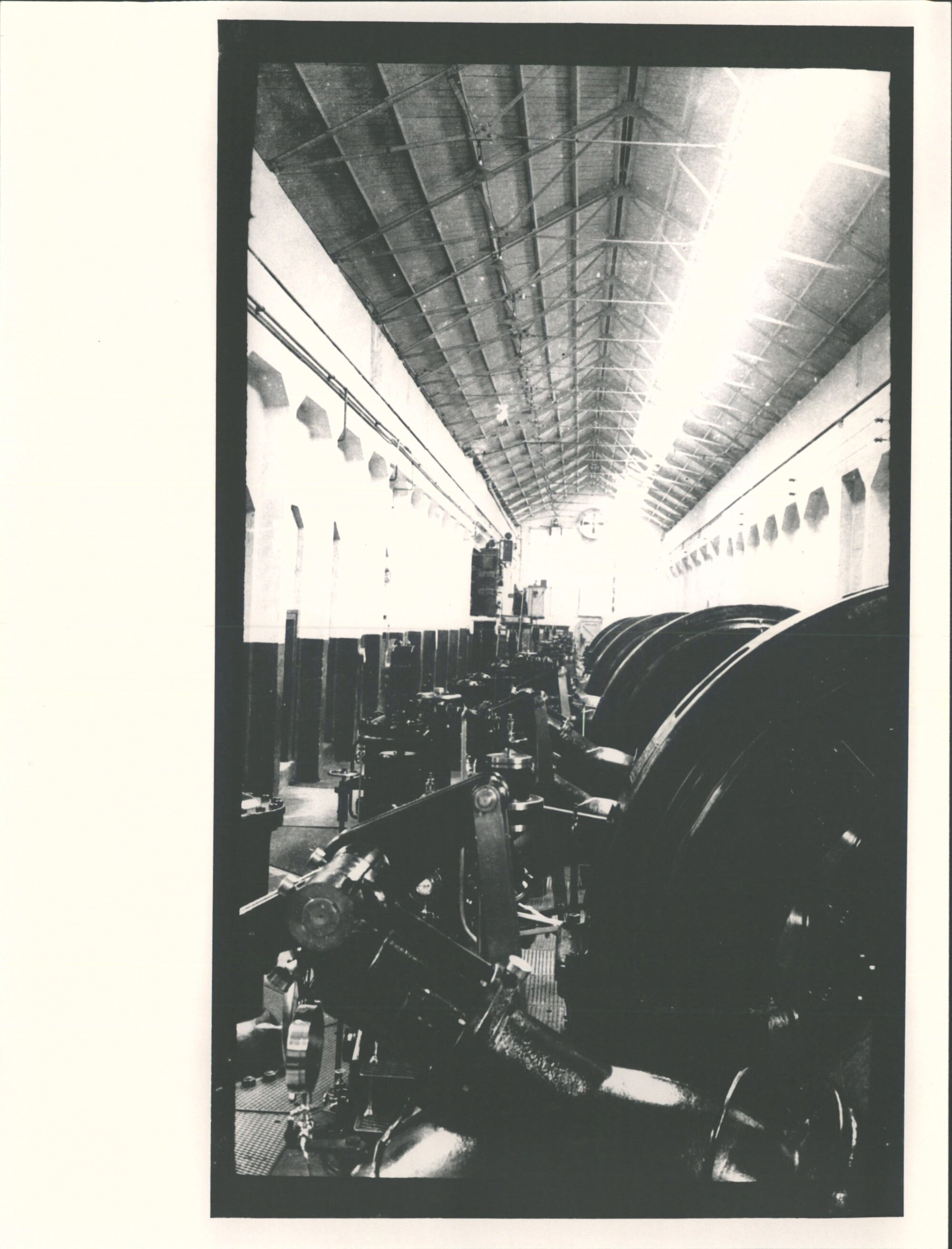 Waipori Falls - Interior of power house