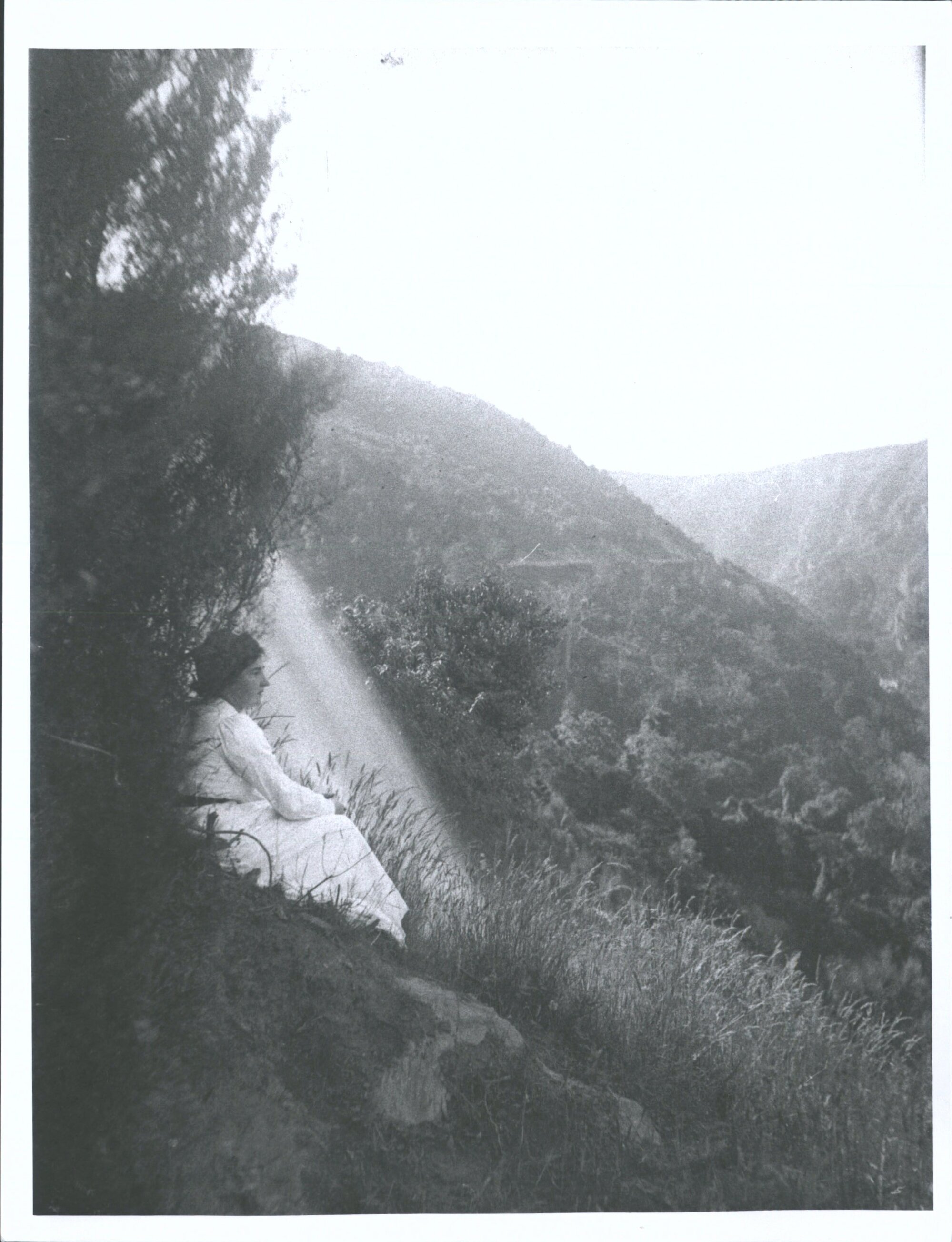 Frida Knight at Waipori Falls