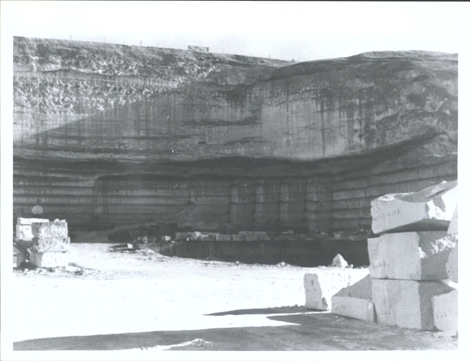 Oamaru Stone Quarry July 1978 Weston, Waitaki