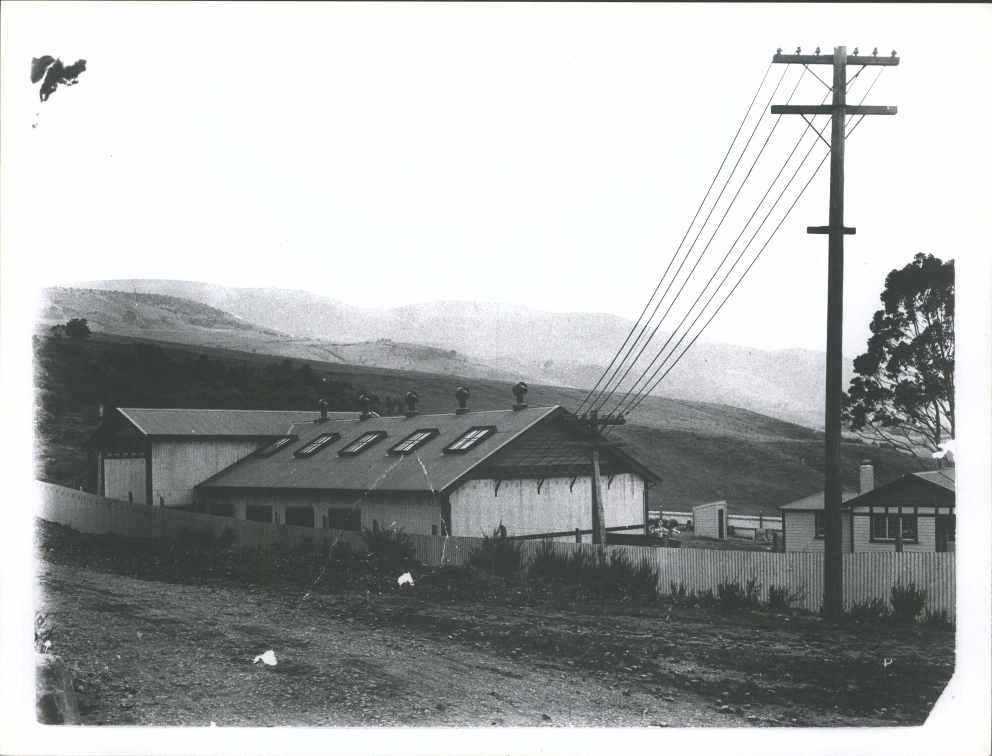 Exterior view of substation