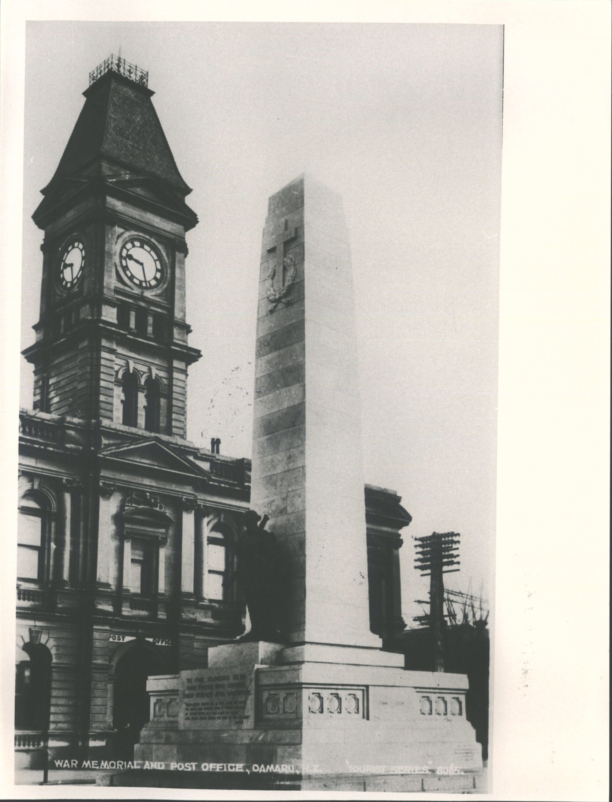 War memorial   post office