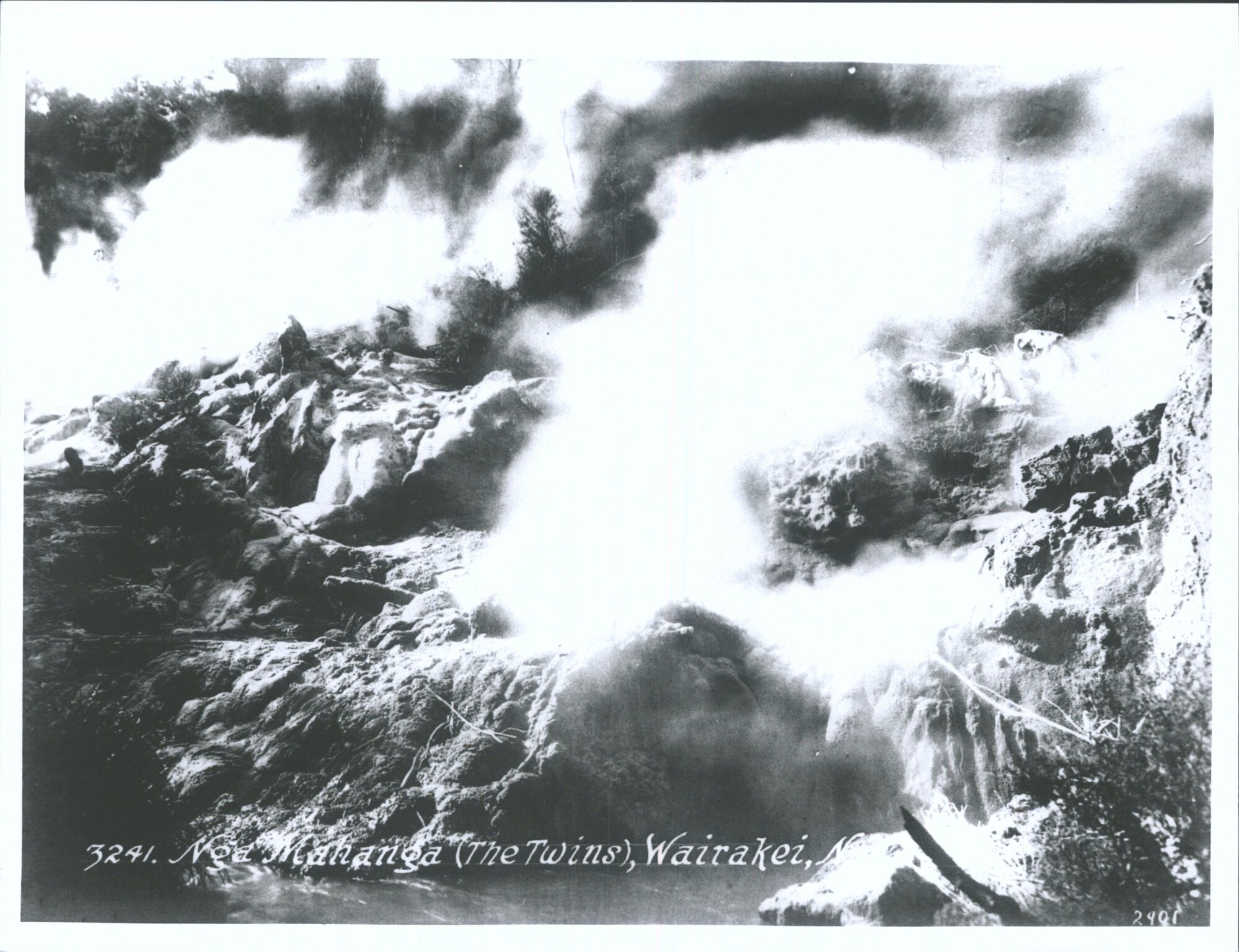 Nga Mahanga (The Twins), Wairakei, N.Z.