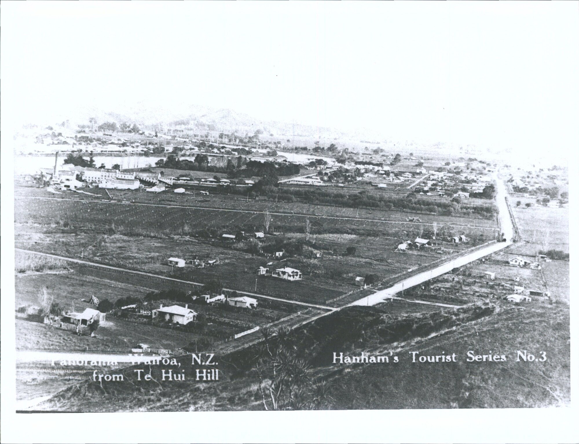 Wairoa panorama from Te Hui Hill Part 3