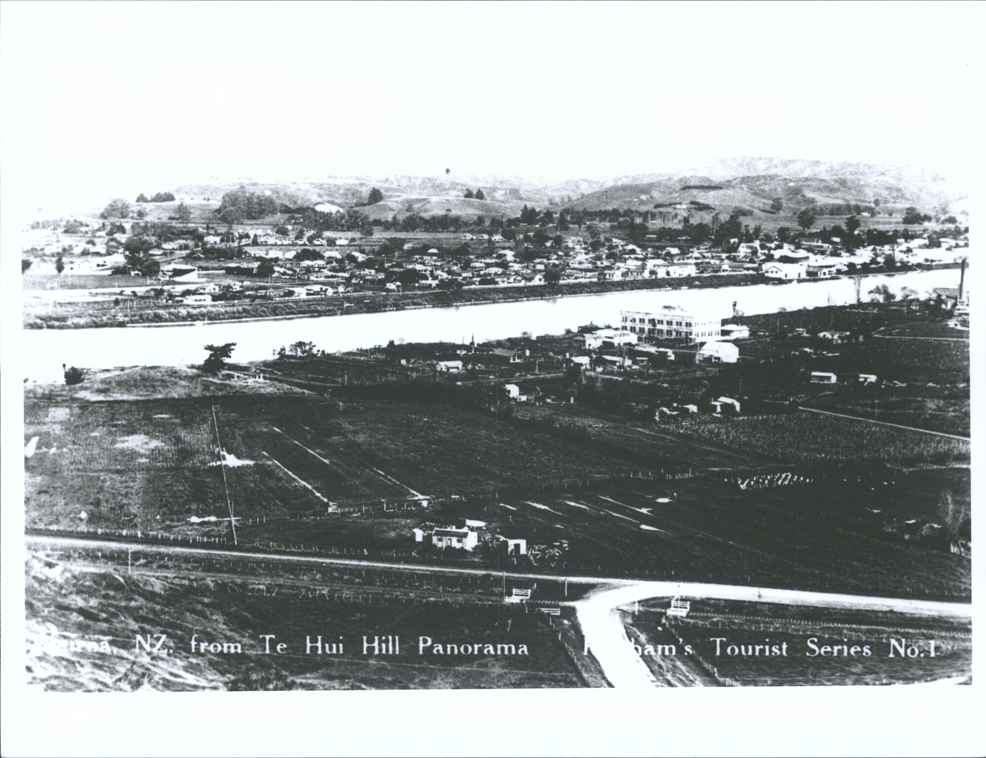 Wairoa panorama from Te Hui Hill Part 2