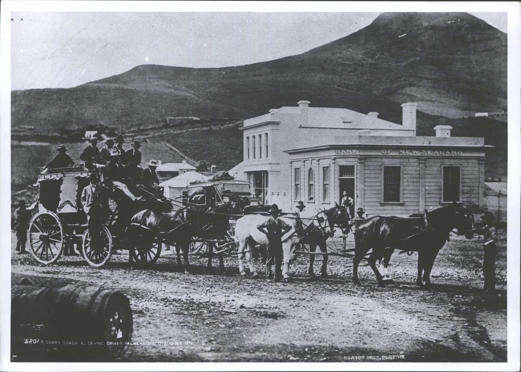 Cobb's Coach. E. Devine, driver