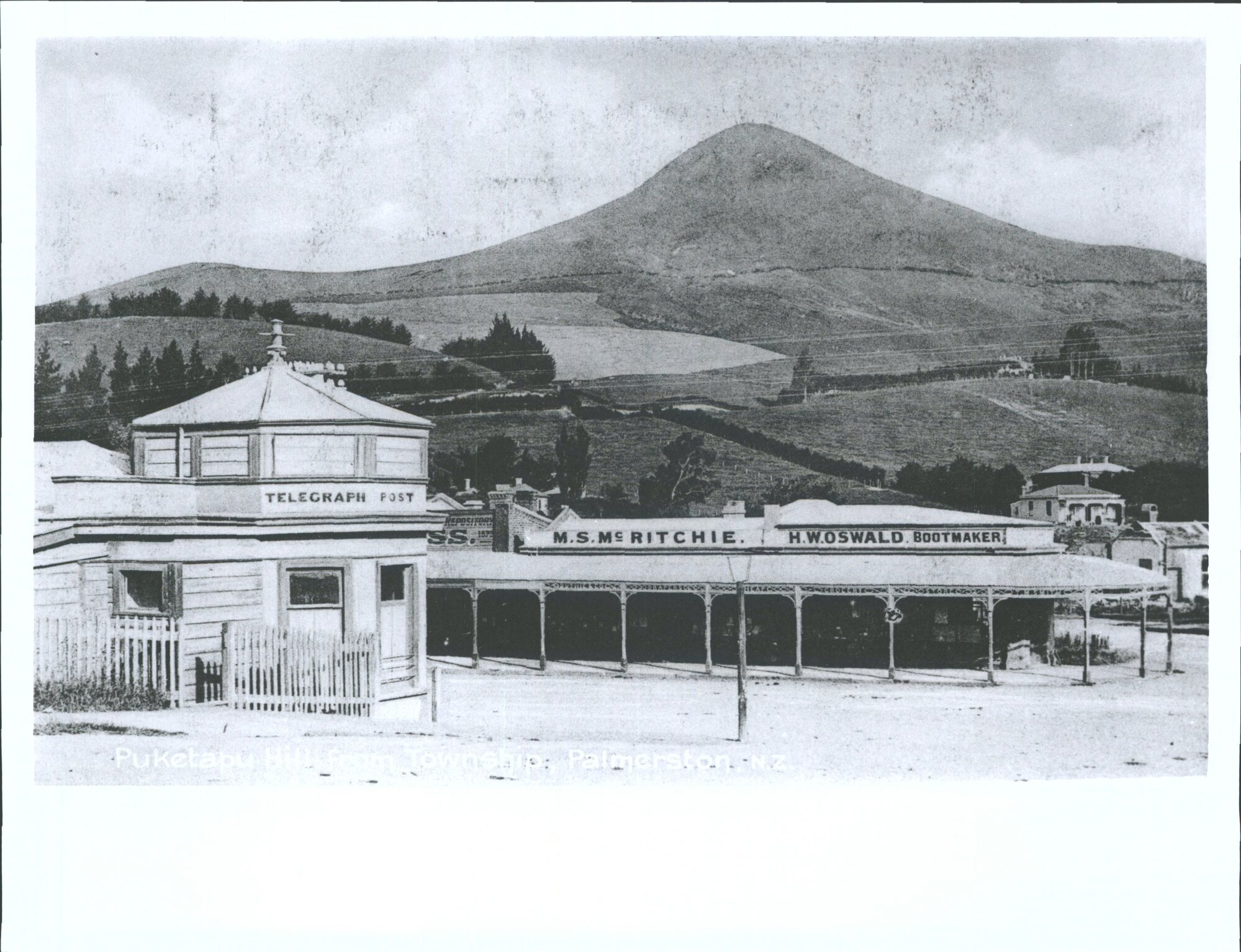 Puketapu Hill from township