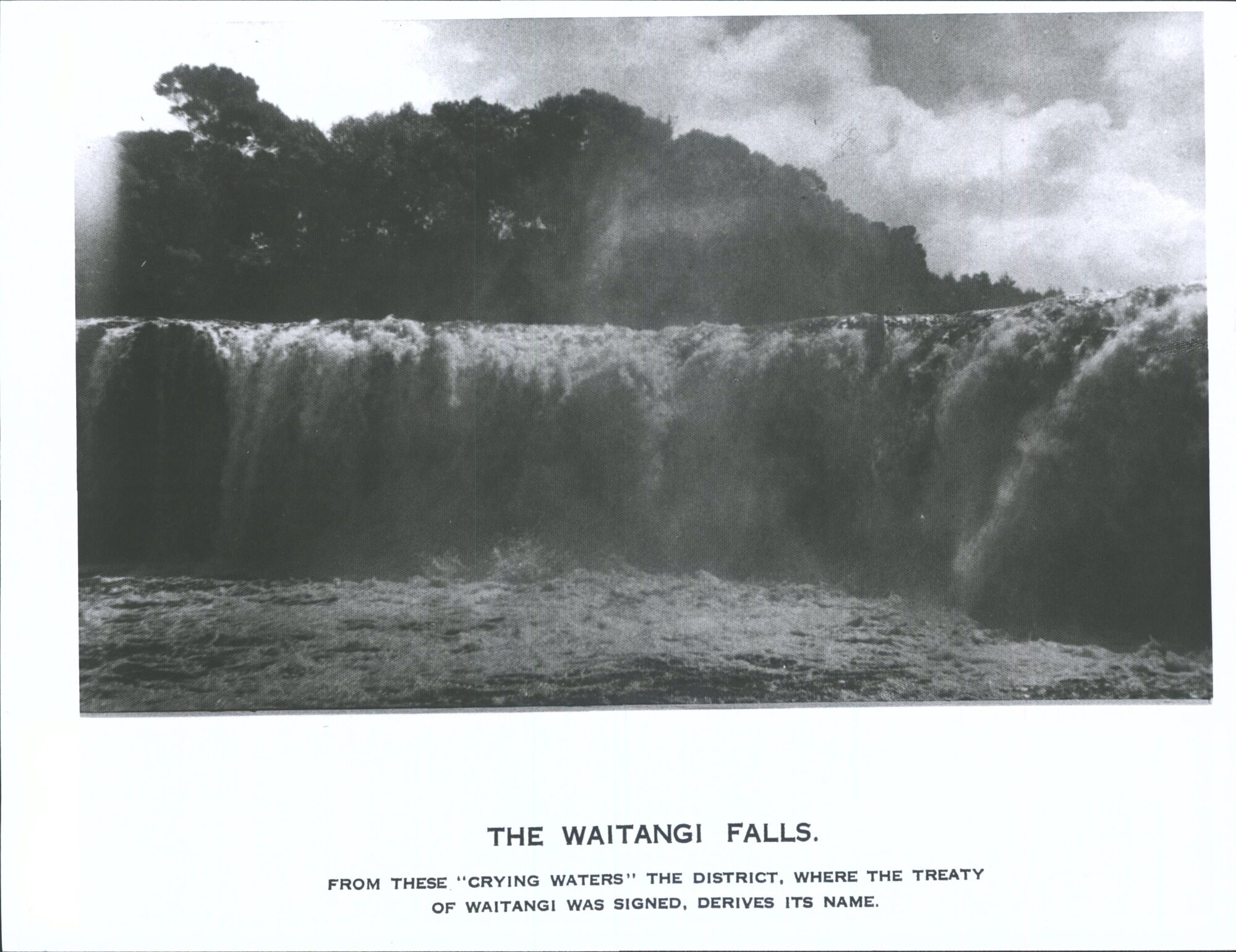 The Waitangi Falls