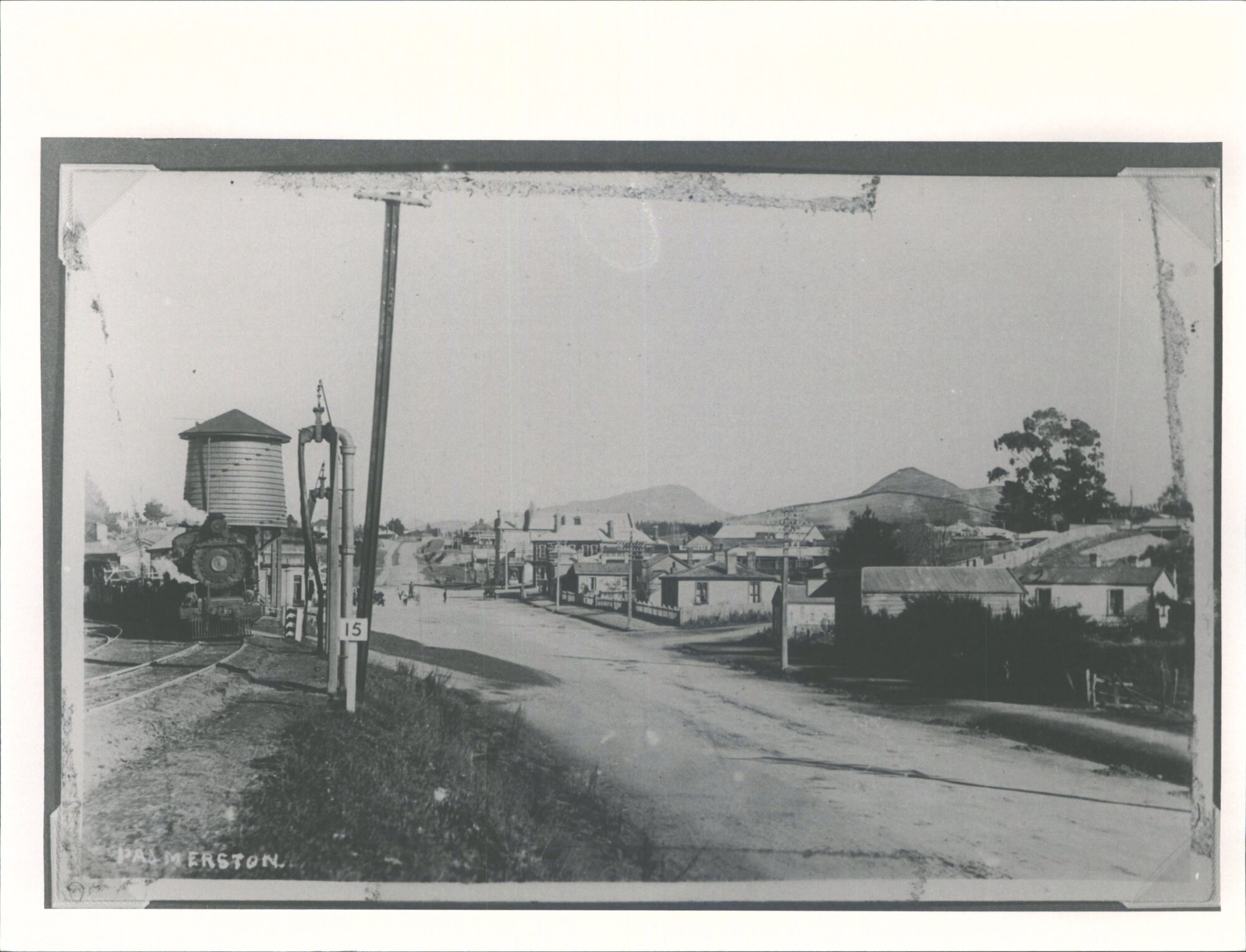 Water tank, built 1912, demolished 1975