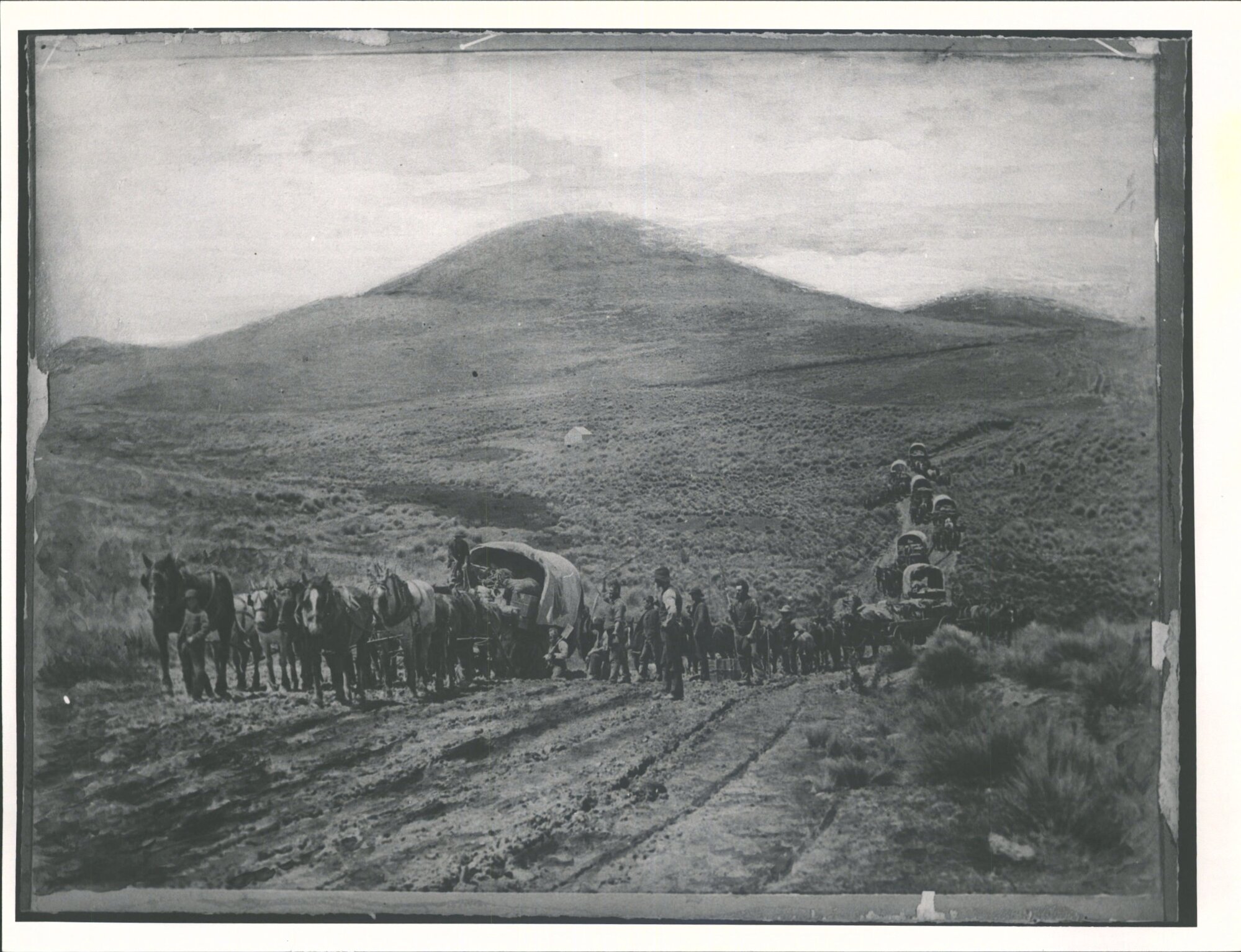 Waggon train to Dunstan