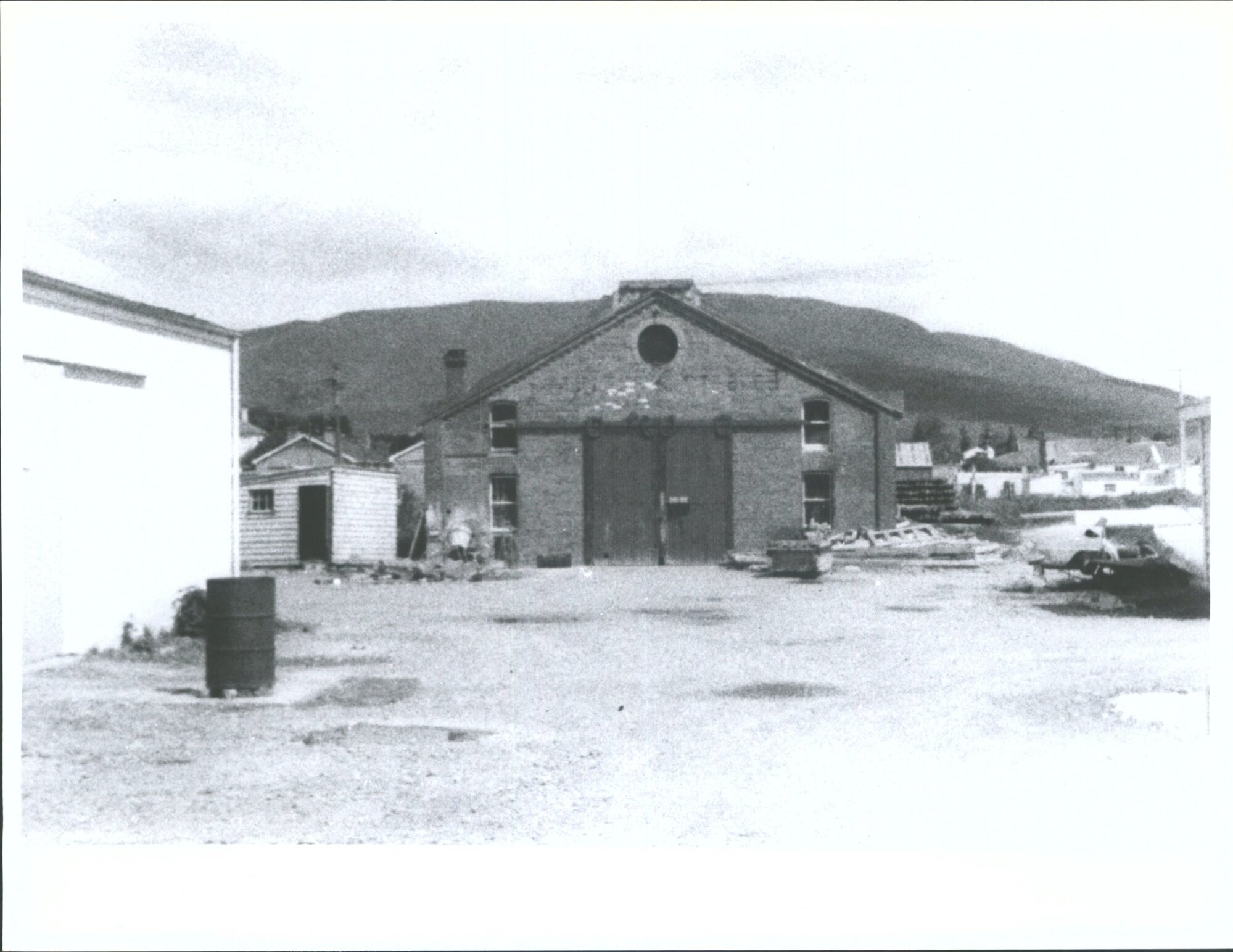 Timber Store made from bricks from old Shag Point Coal Mine big chimney