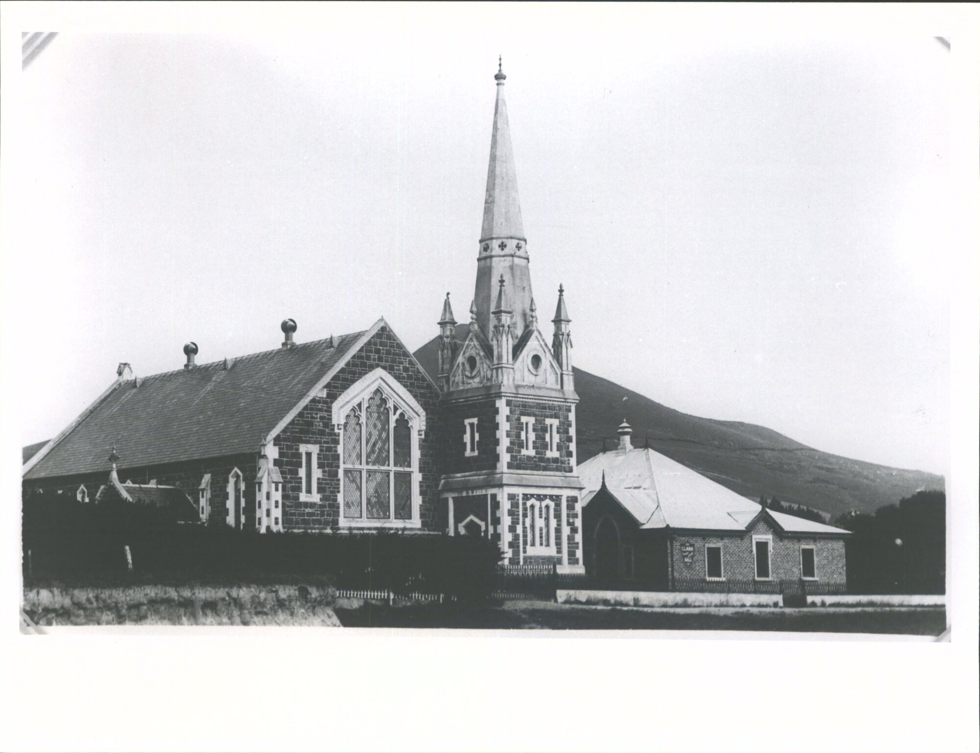 Presbyterian Church and Clark Hall