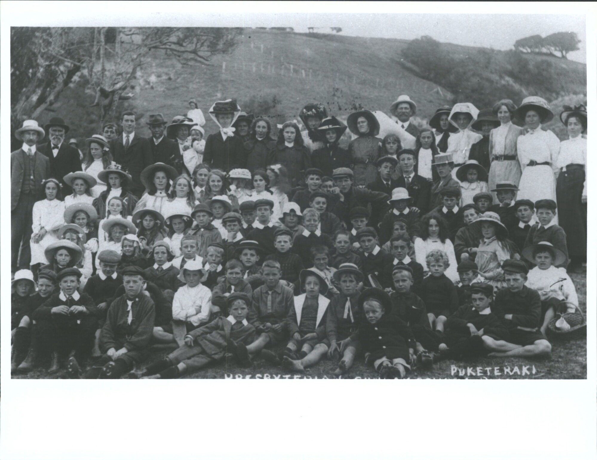 Presbyterian Sunday School picnic, Puketeraki