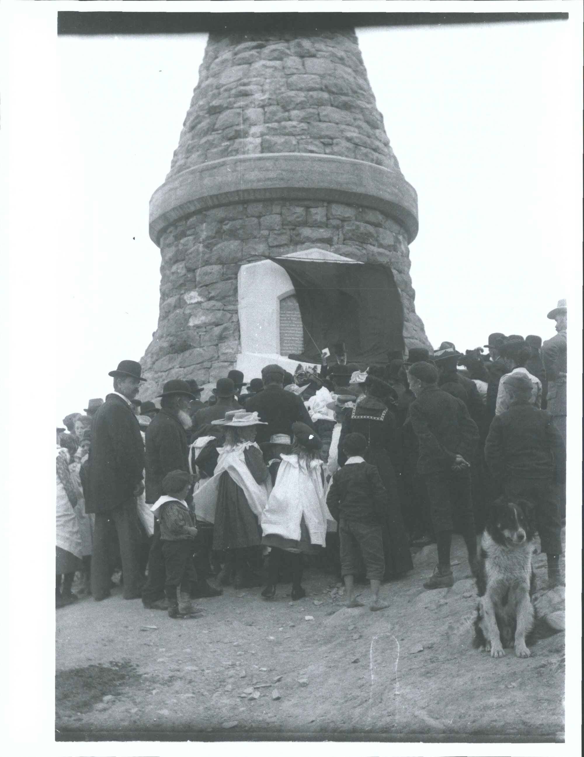 (Pukeviti) Pukeiwitahi, 1st cairn executed in memory of Sir John McKenzie