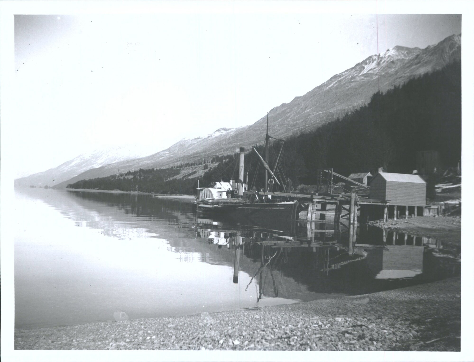 Antrim pile driving, Kinloch