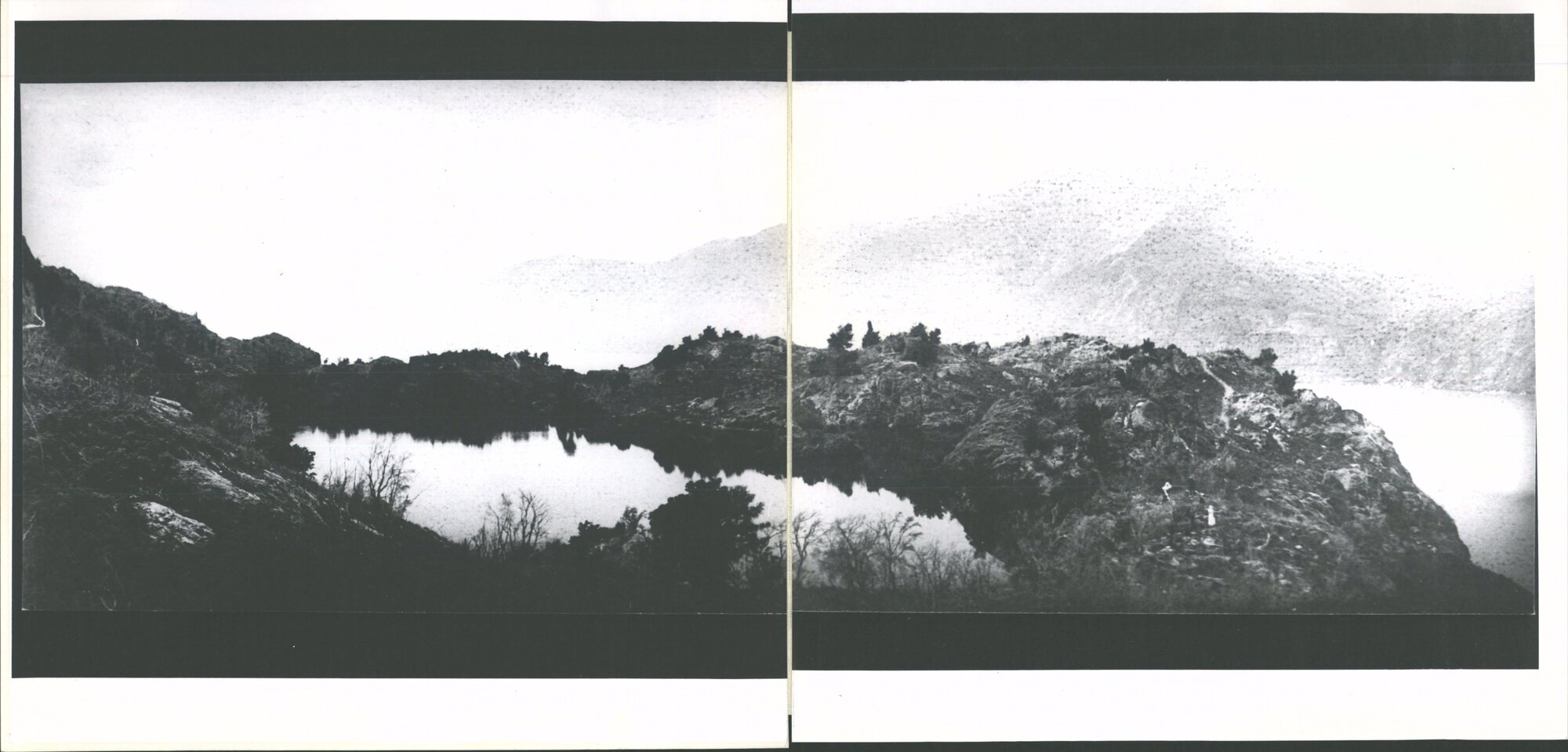 Paradise Lake, Pigeon Island, Lake Wanaka, N.Z.