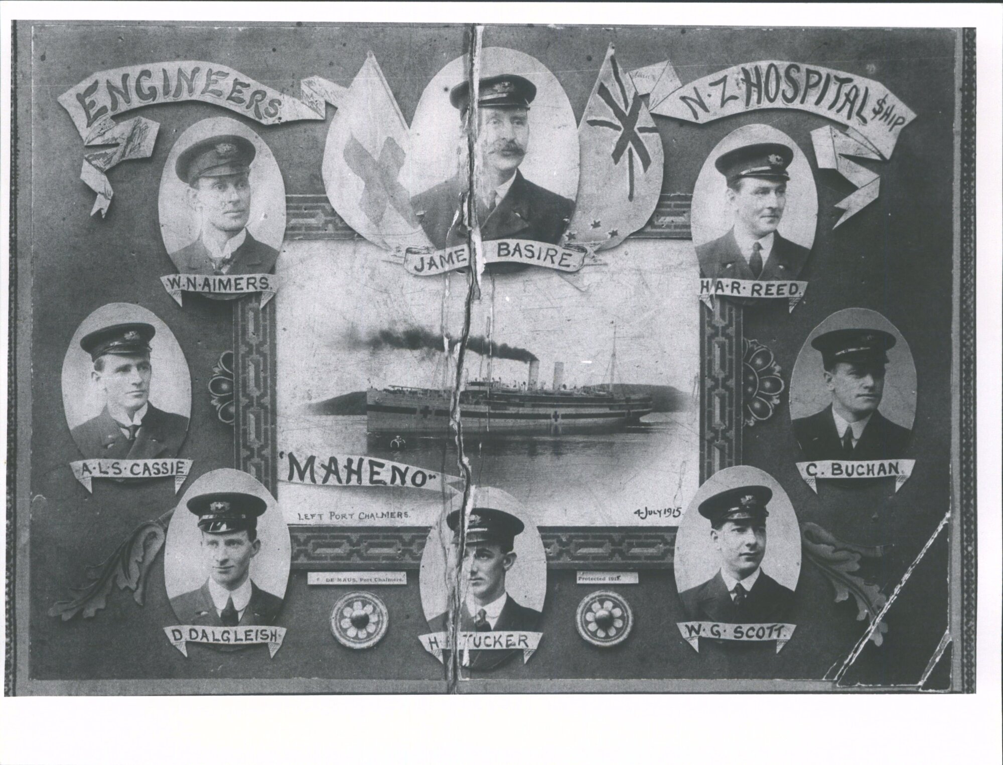 Maheno N. Z. Hospital Ship