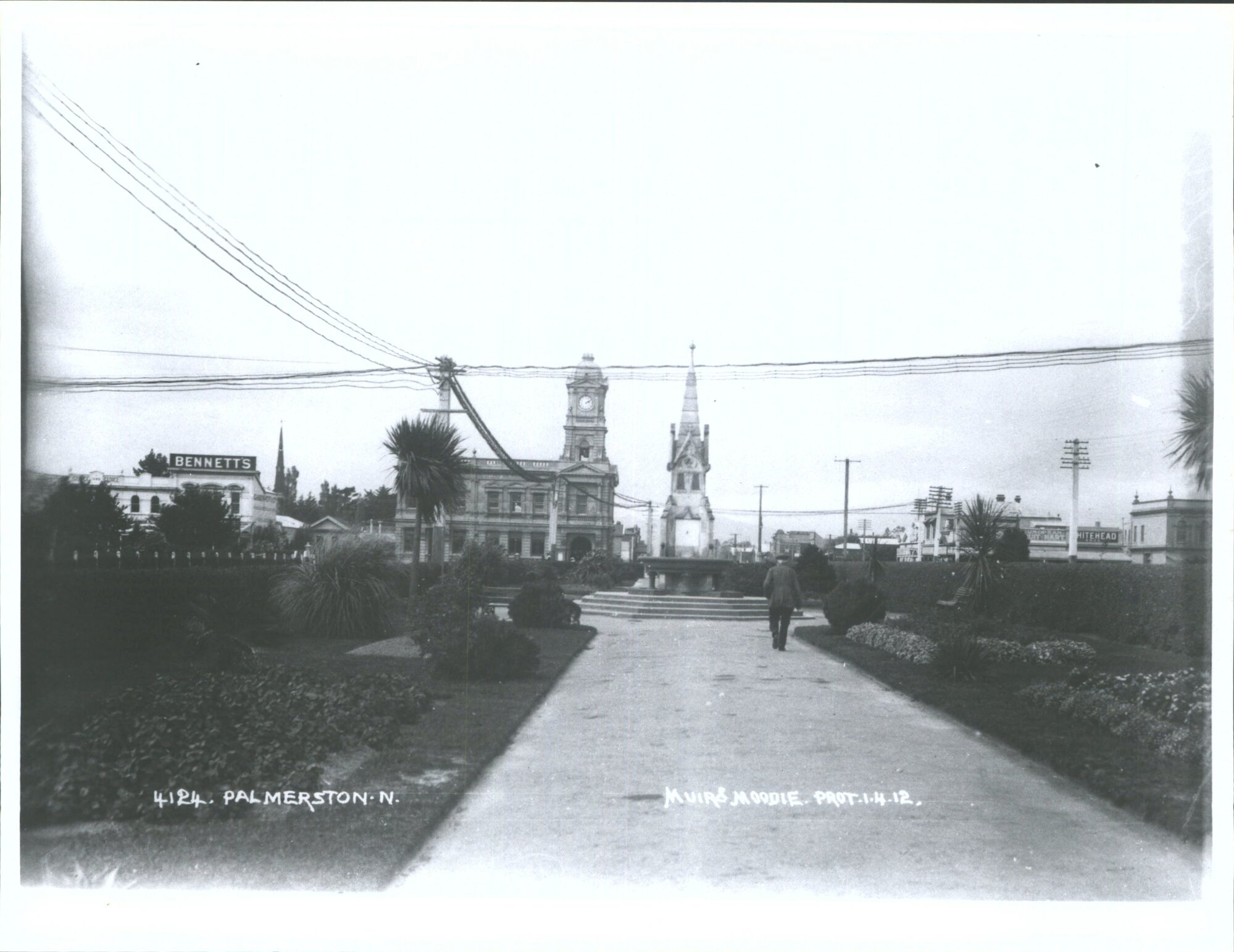 Fountain and Post Office in The Square