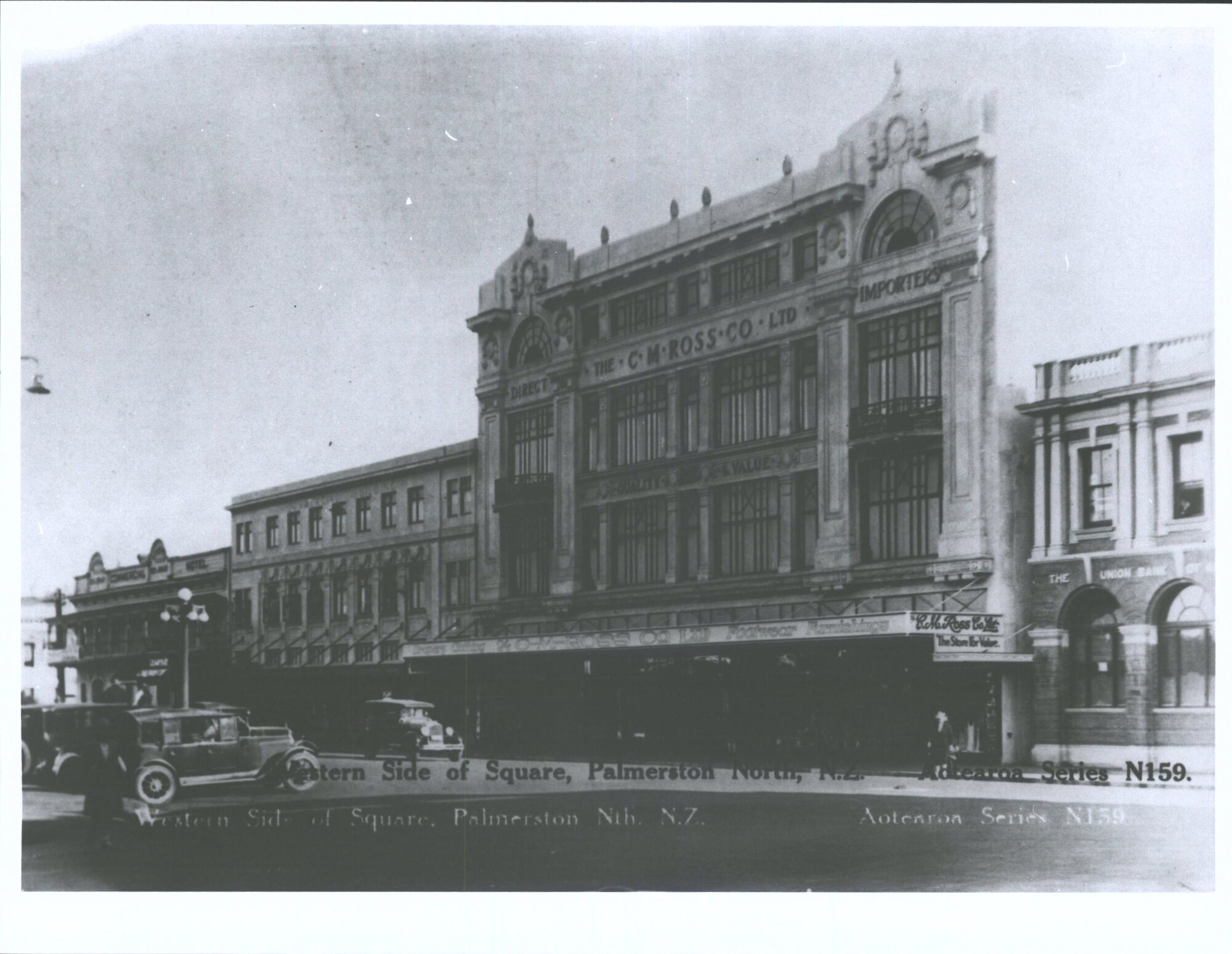 Western side of The Square