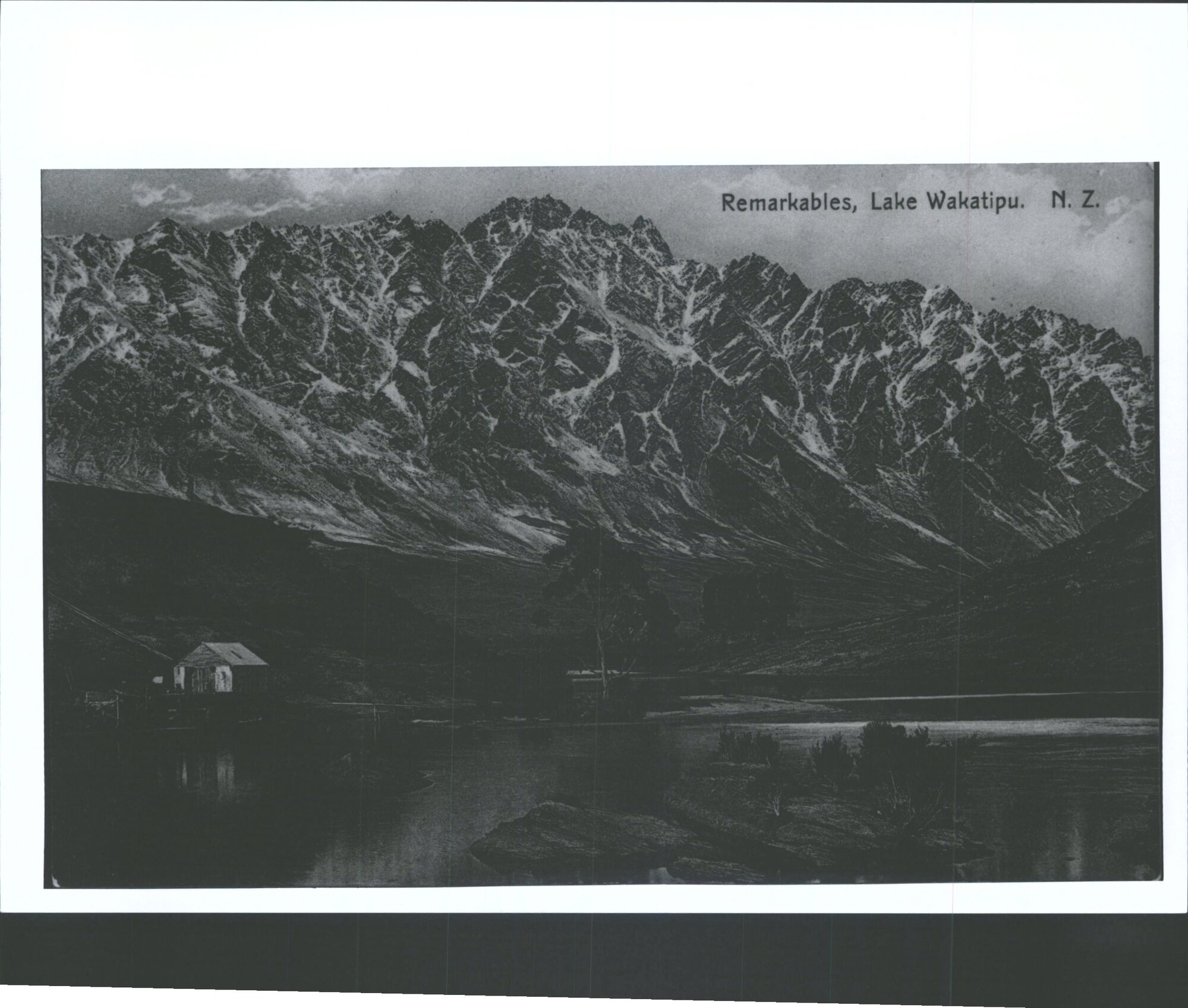Remarkables, Lake Wakatipu, N.Z.