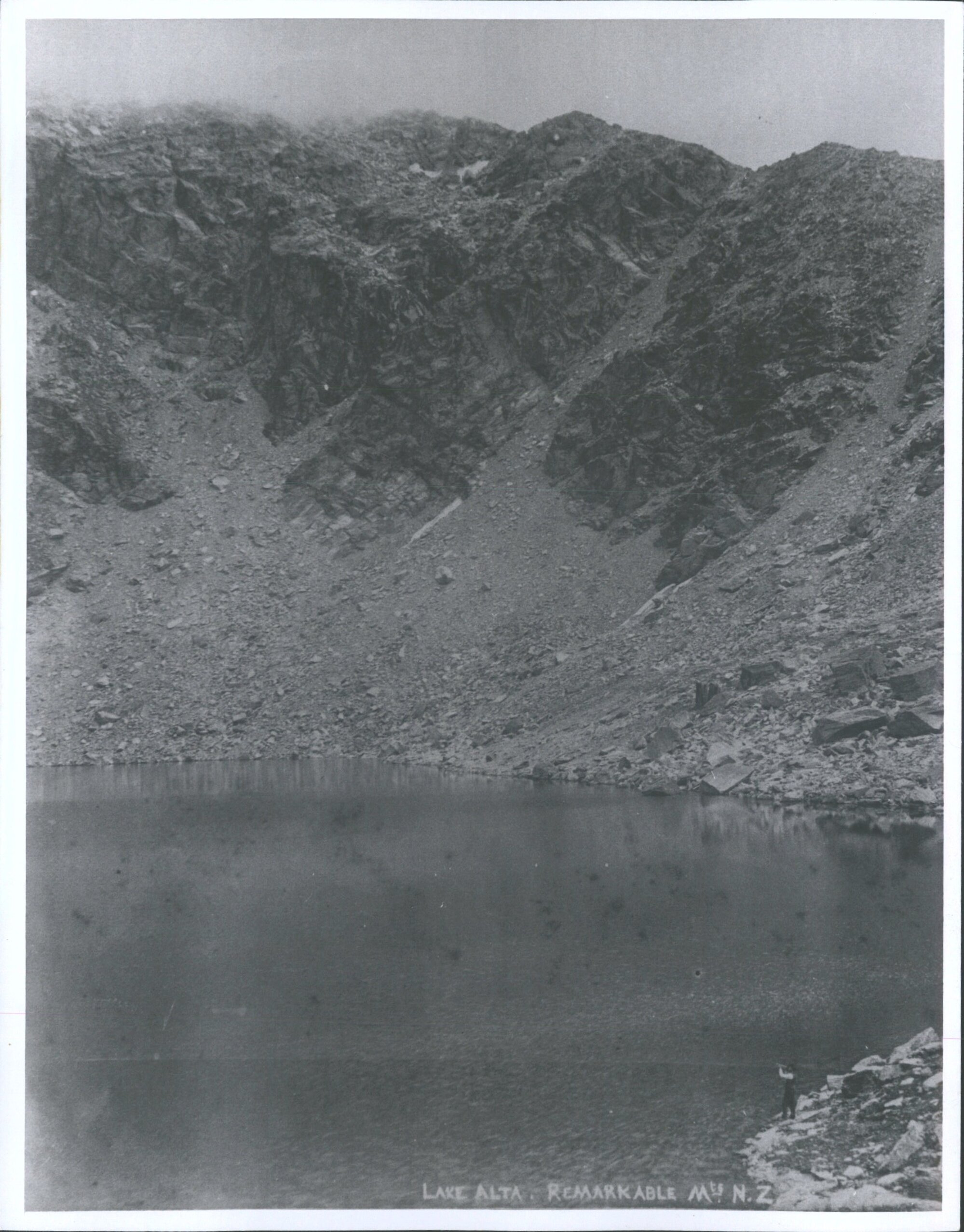 Lake Alta, Remarkable Mountains, N.Z.