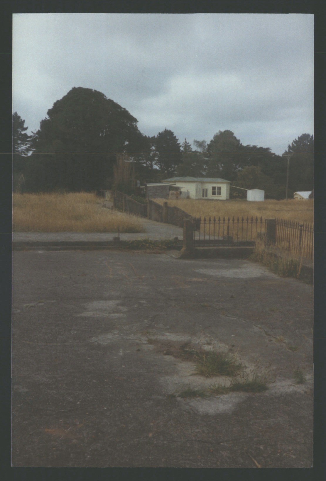 One of the surviving homes