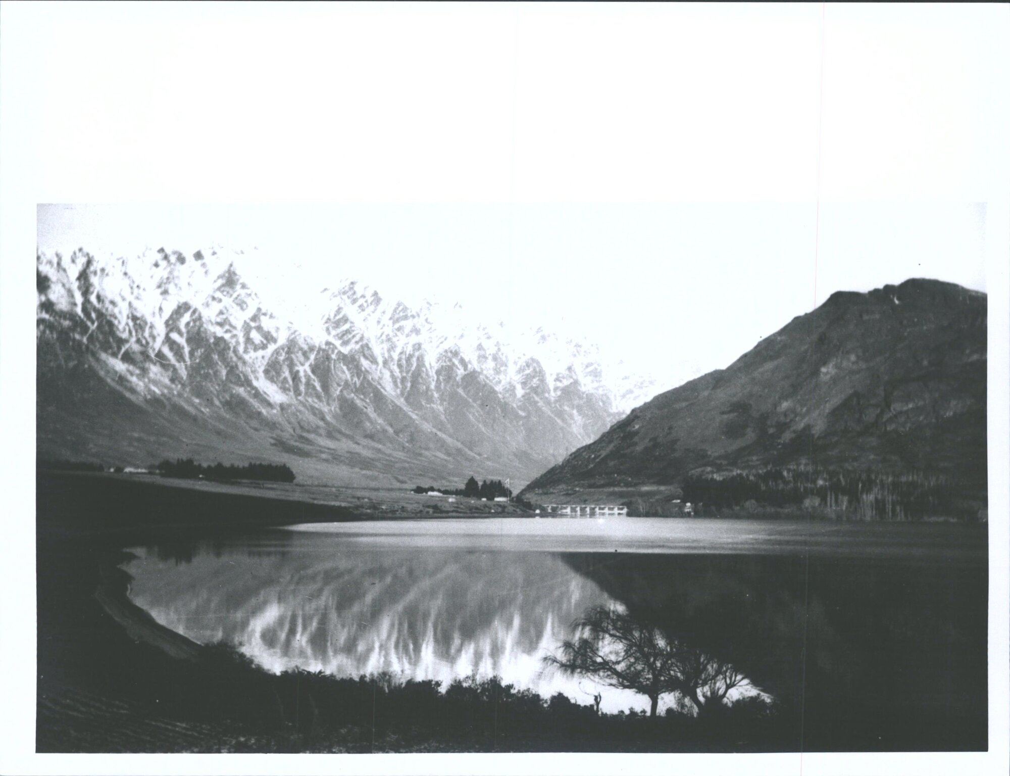 The Remarkables - showing Kawarau Dam, Queenstown