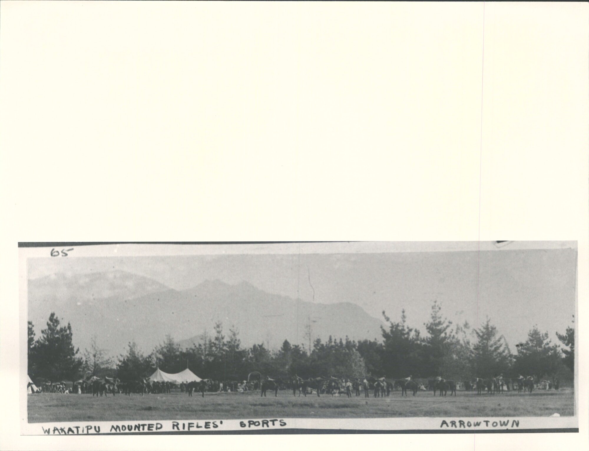 Wakatipu Mounted Rifles' Sports, Arrowtown