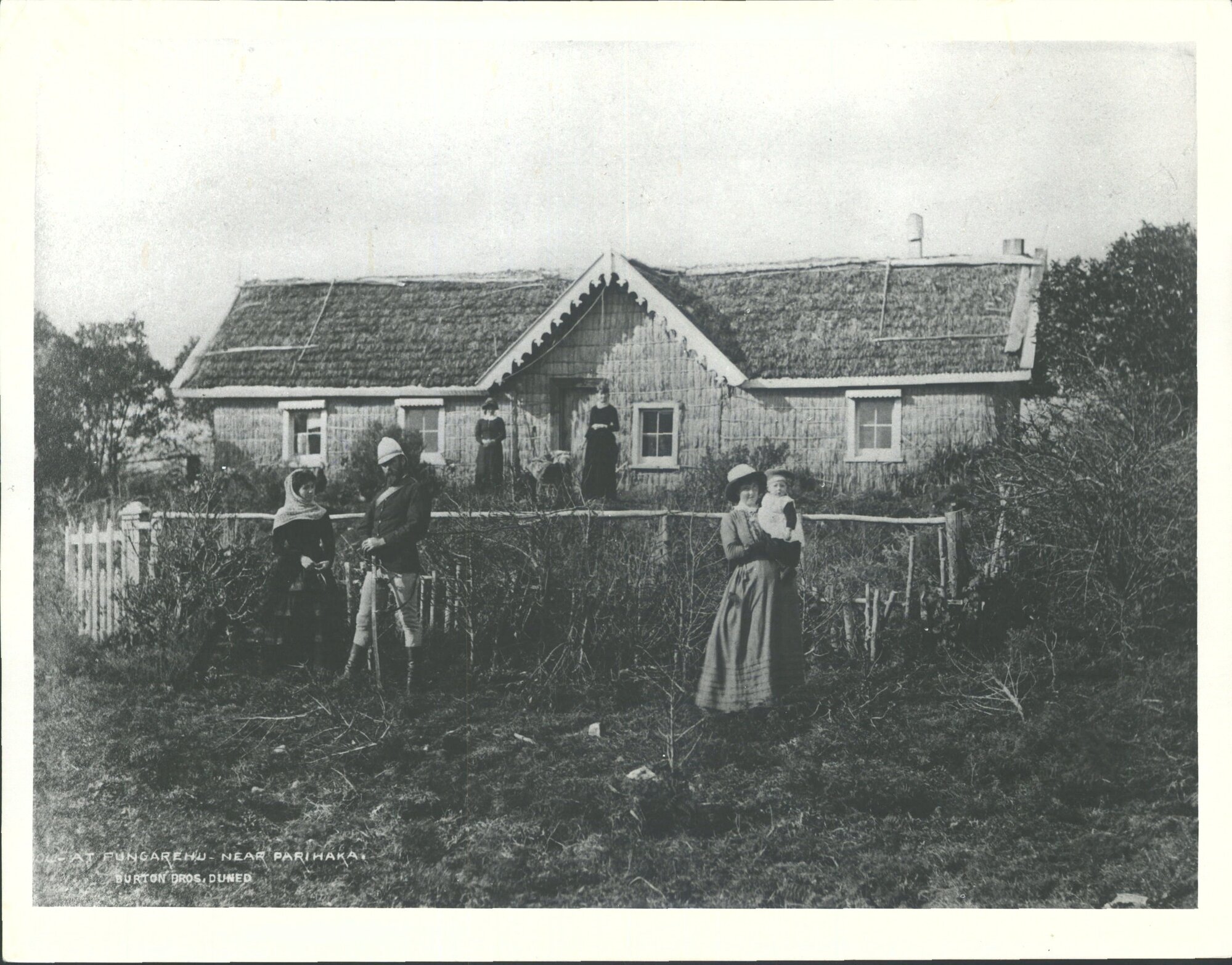 At Pungarehu, near Parihaka