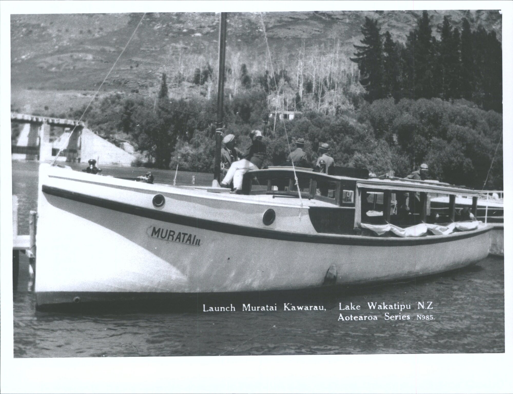 Launch Muratau, Kawarau, Lake Wakatipu