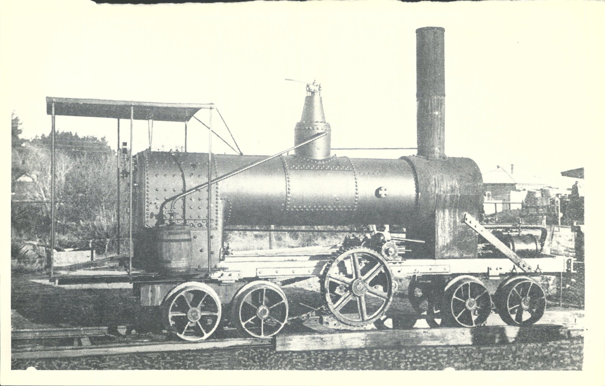 Davidson's Patent Sprocket Chain Gear Locomotive