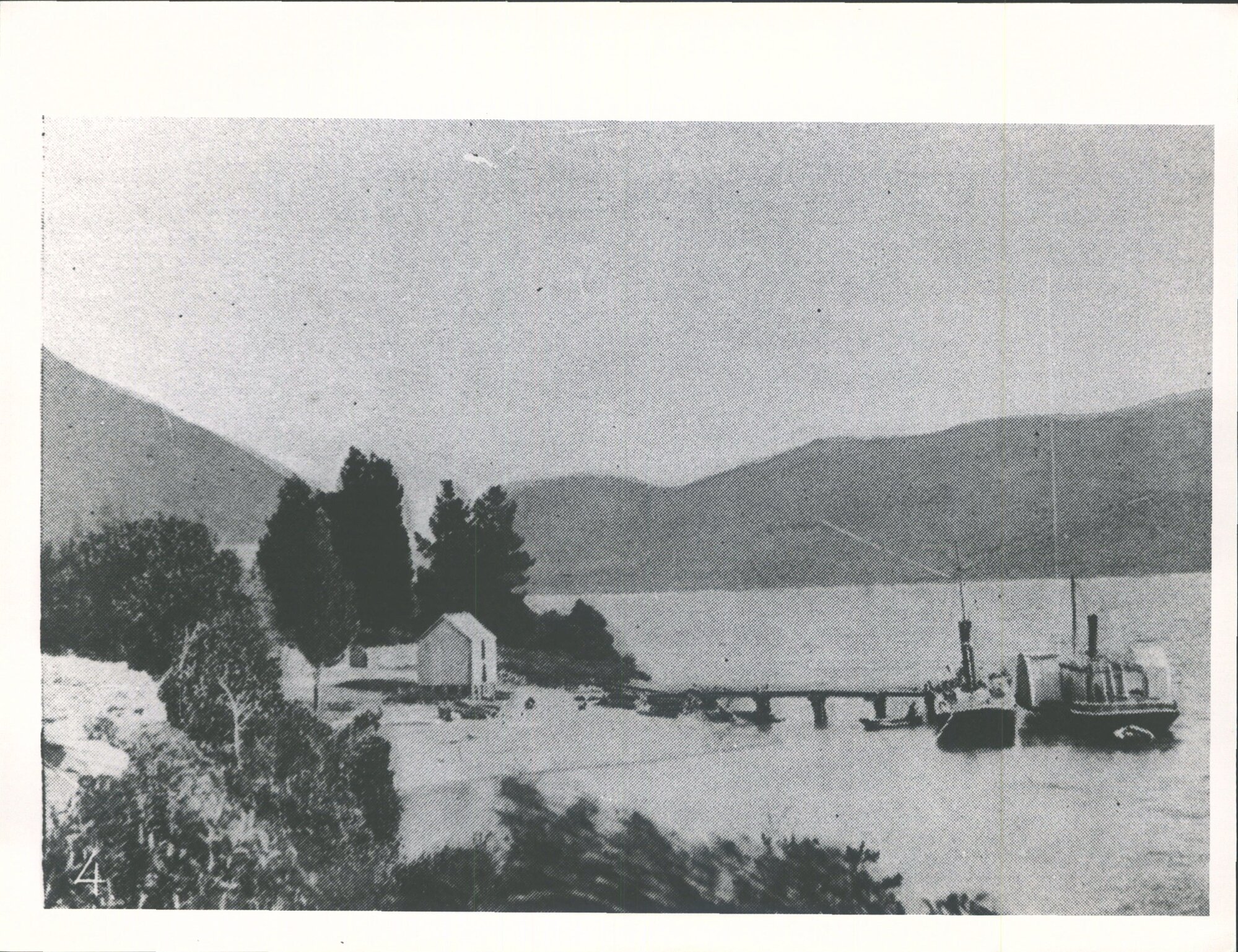 Jetty &amp; Hotel Site, Head of Lake Wanaka
